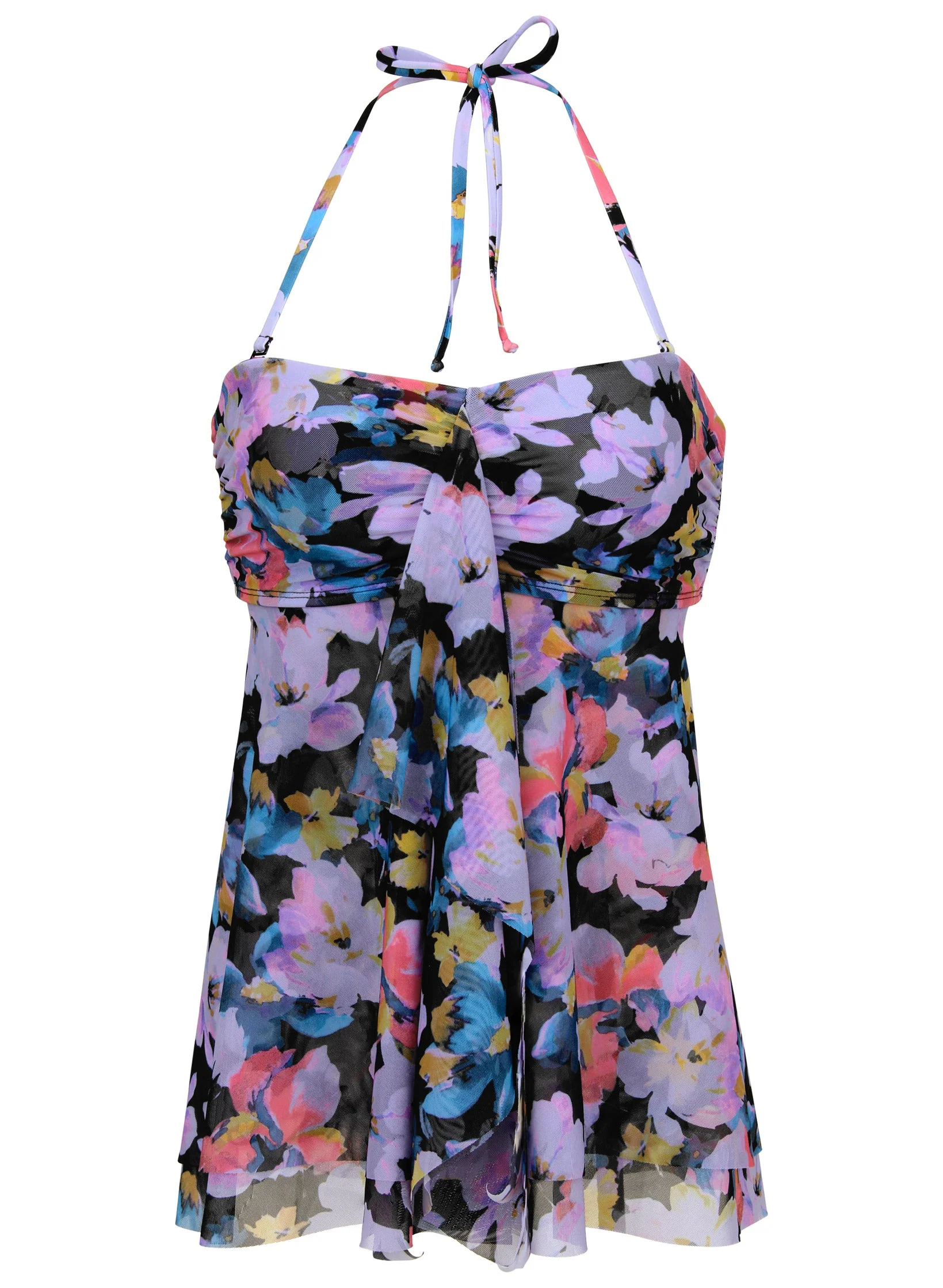 Lanai Bandeau Tankini - Evening Bloom - Image 4
