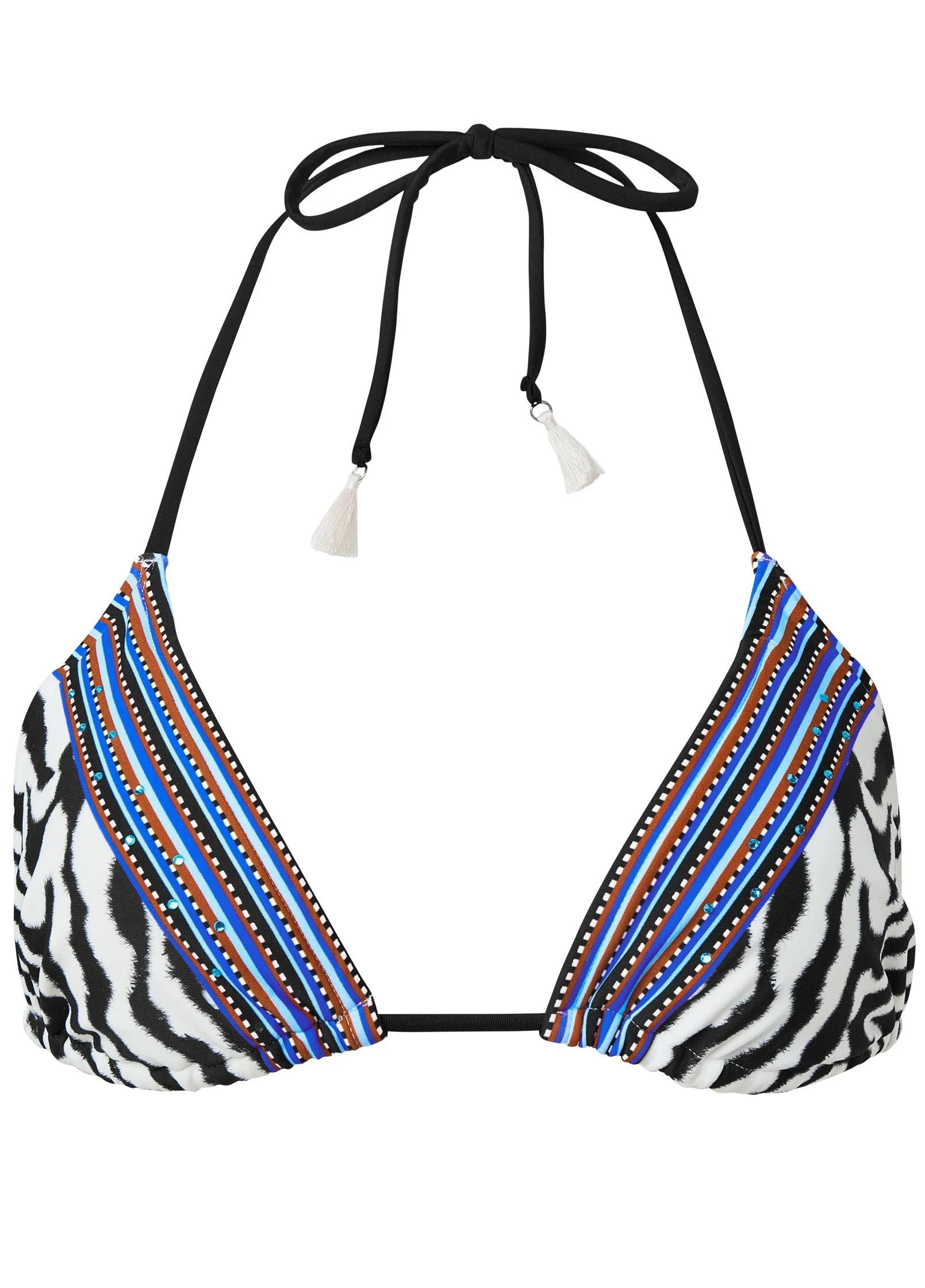 Bahamas Triangle Bikini Top - Jungle Queen - Image 3