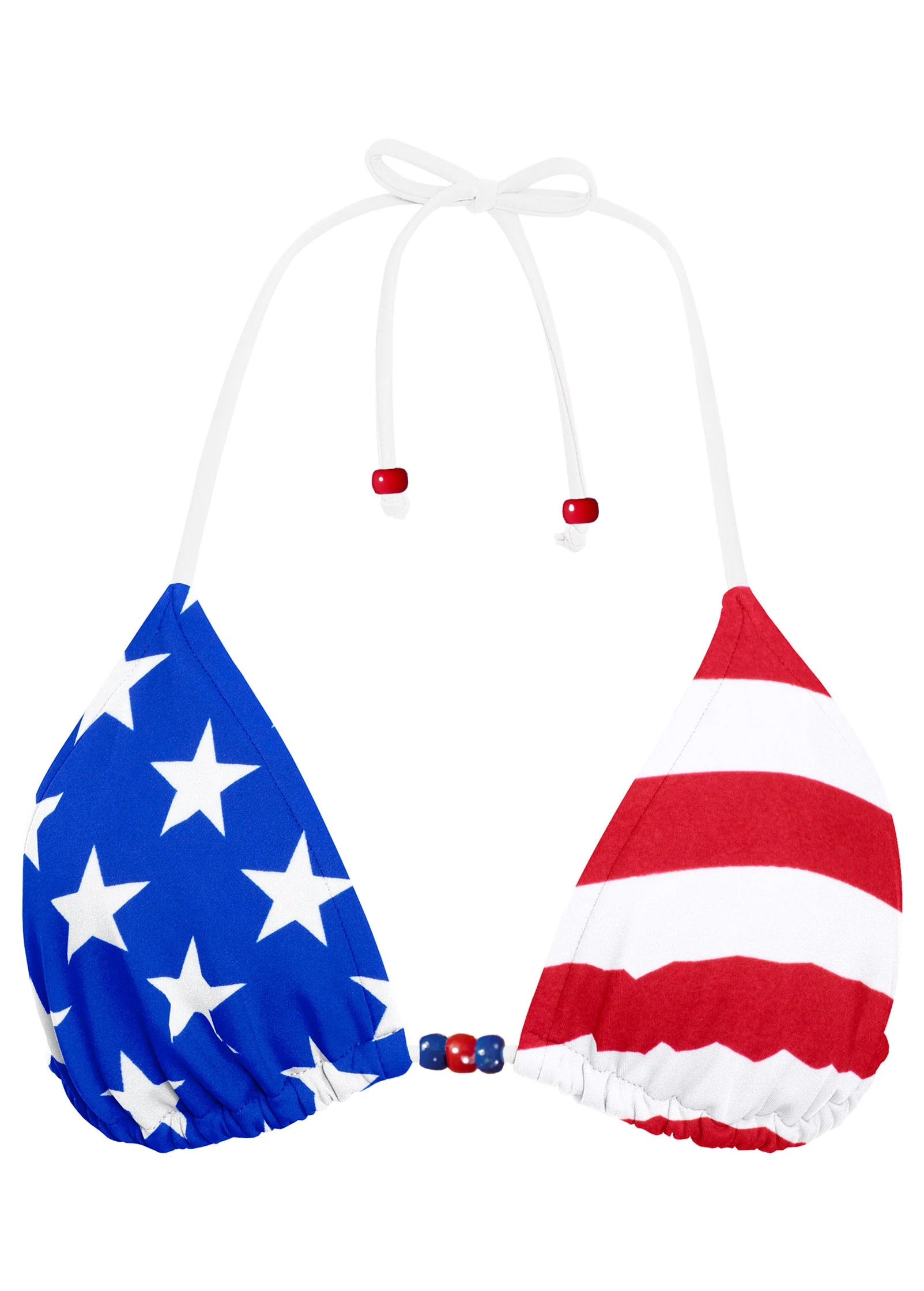 Bahamas Triangle Bikini Top - Stars - Image 3