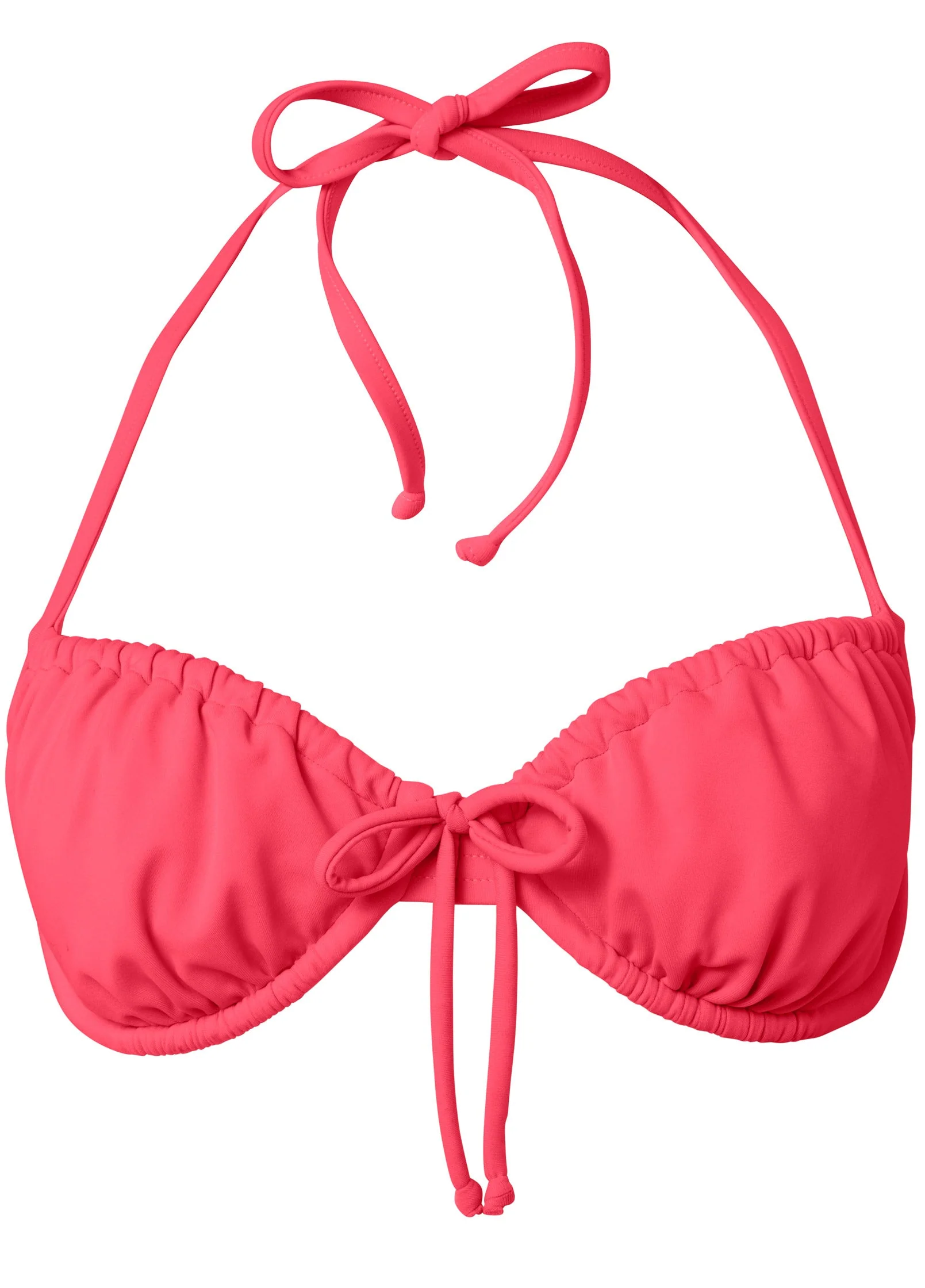 French Bra Swim Top - Sunset Pink - Image 3