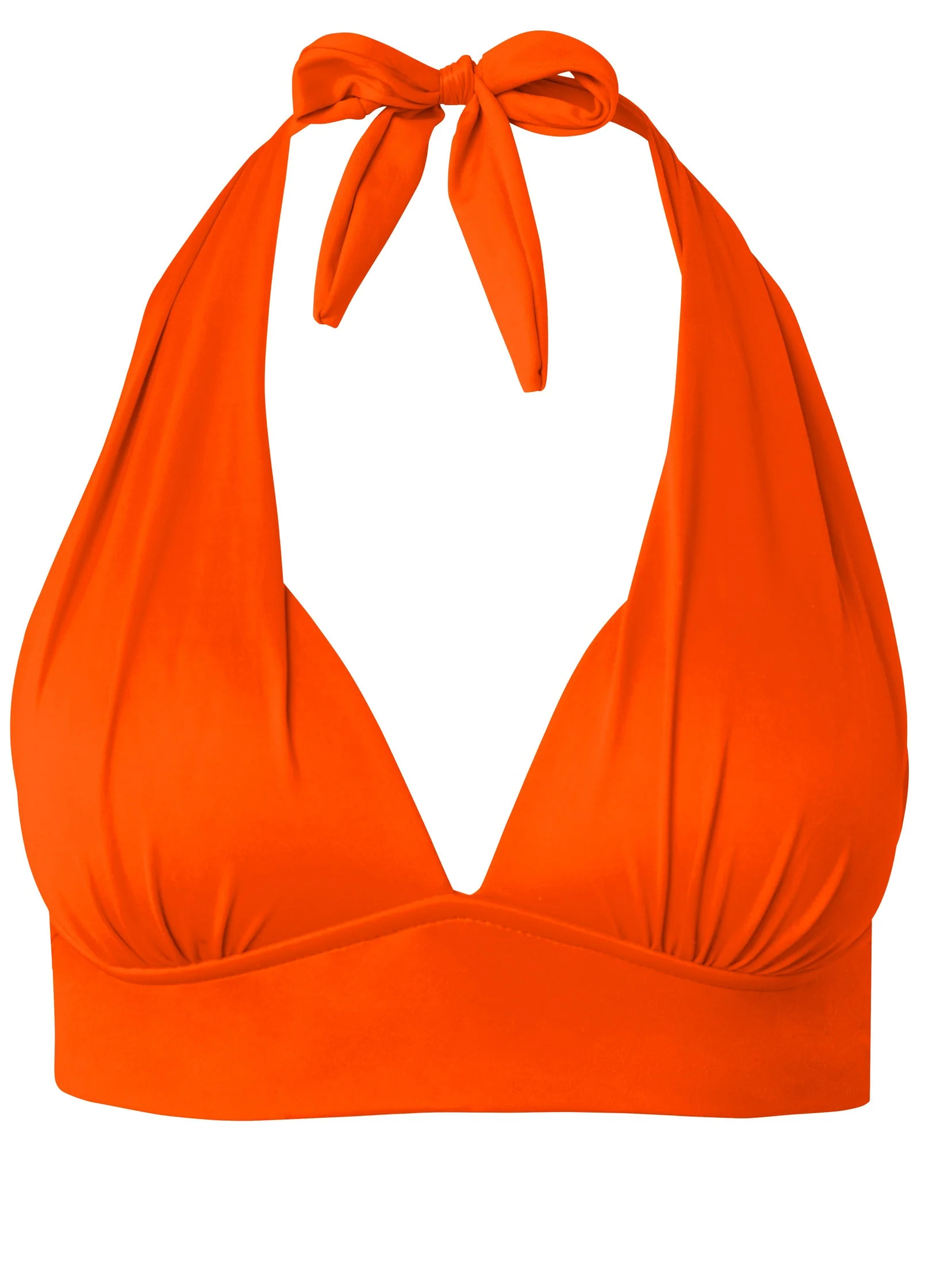 THE WIRELESS MARILYN TOP - Burnt Orange - Image 3