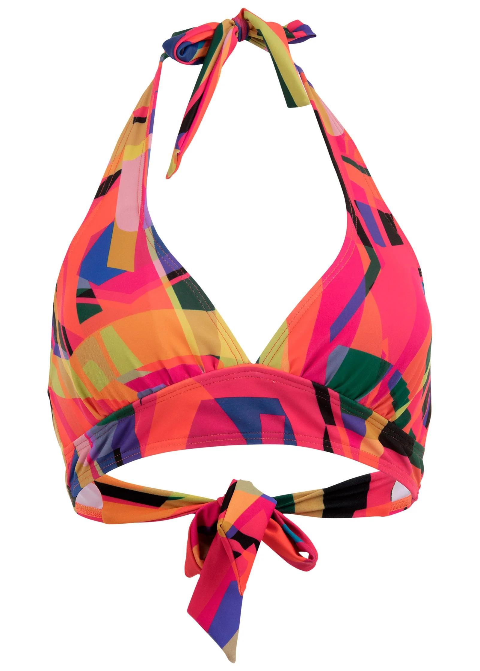 Anguilla Halter Bikini Top - Rising Sun - Image 3