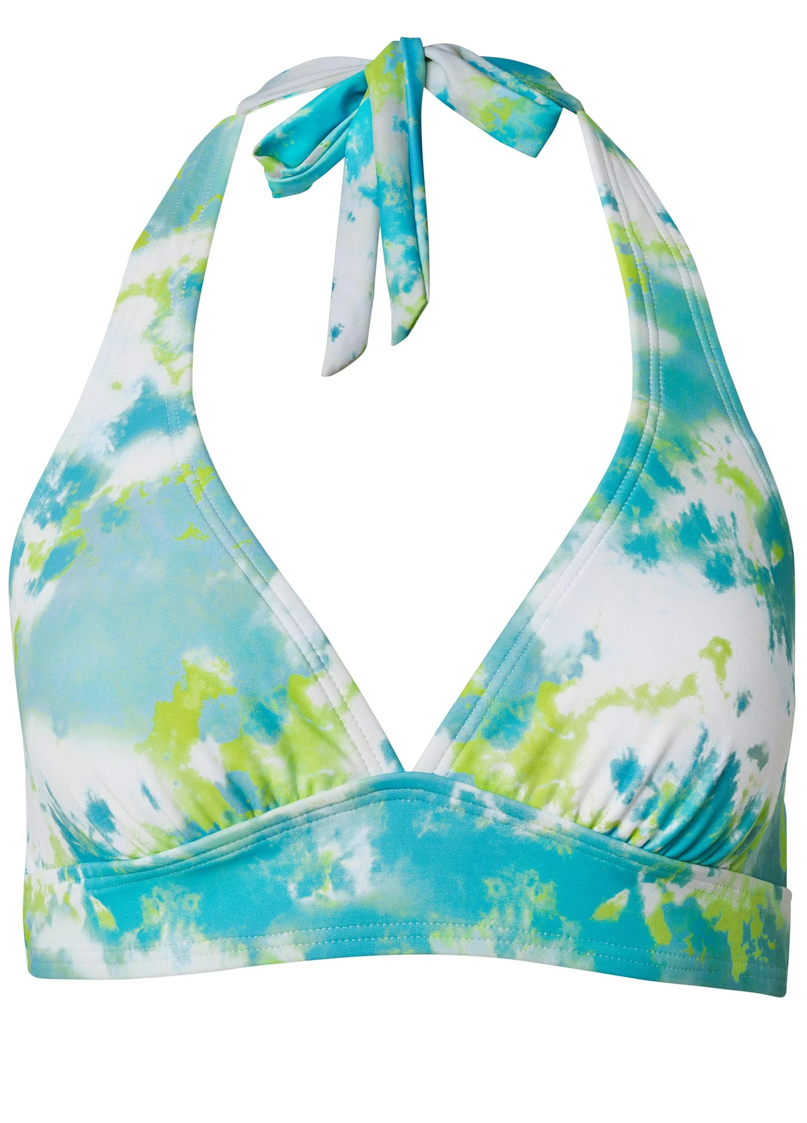 Anguilla Halter Bikini Top - Wave Crasher - Image 3