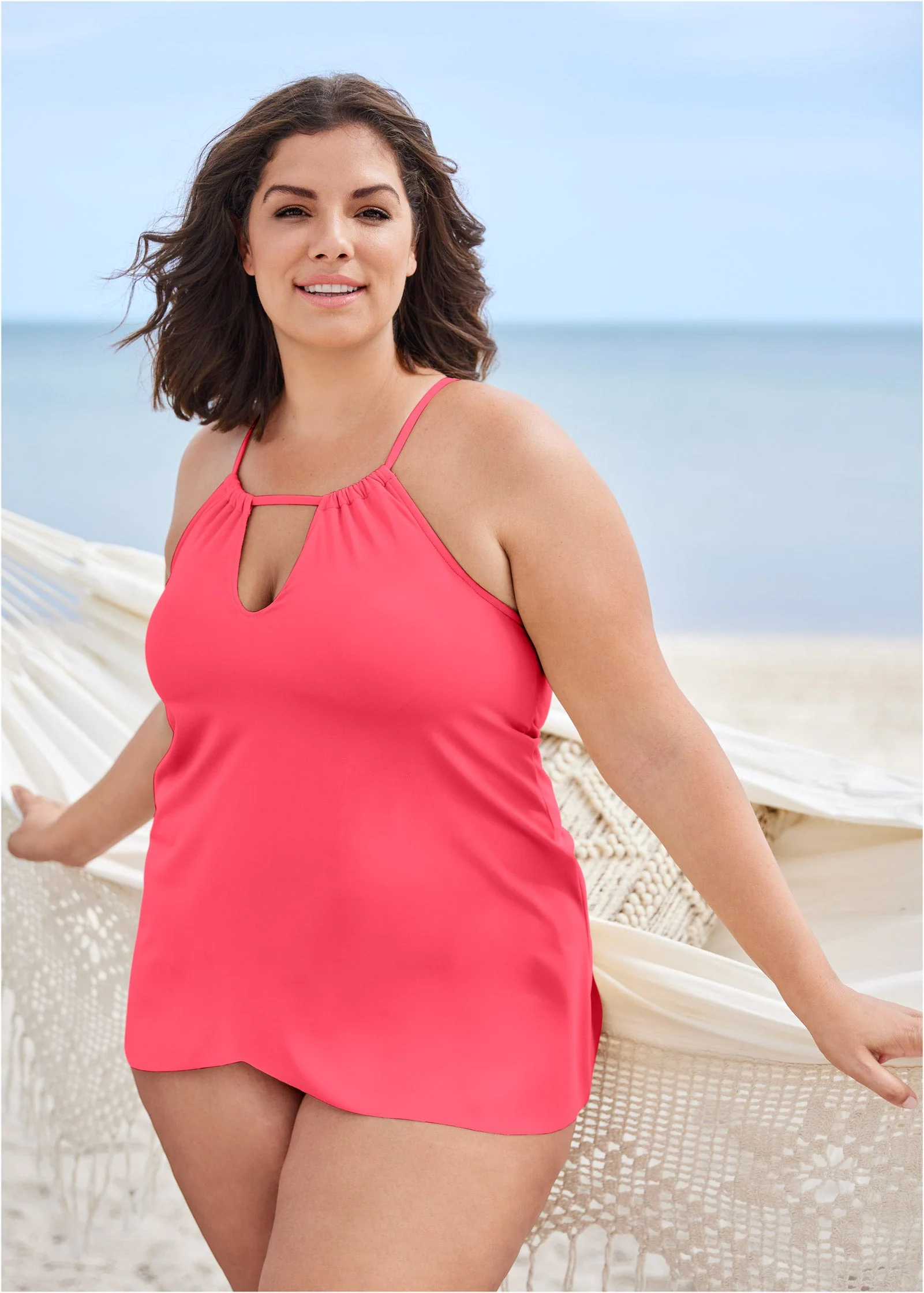 Georgia Tankini - Sunset Pink - Image 5