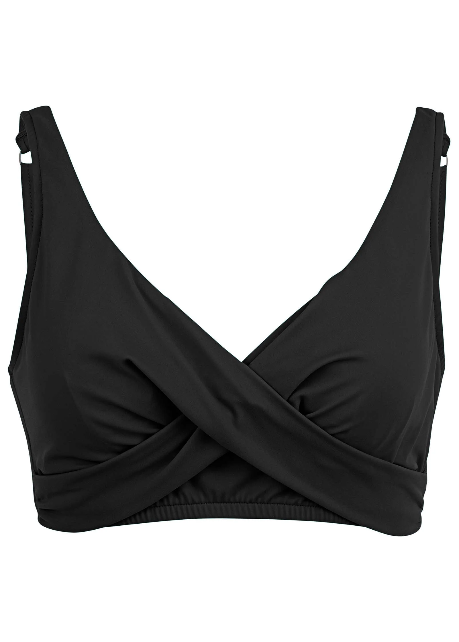Lovely Lift Wrap Top - Black Beauty - Image 4
