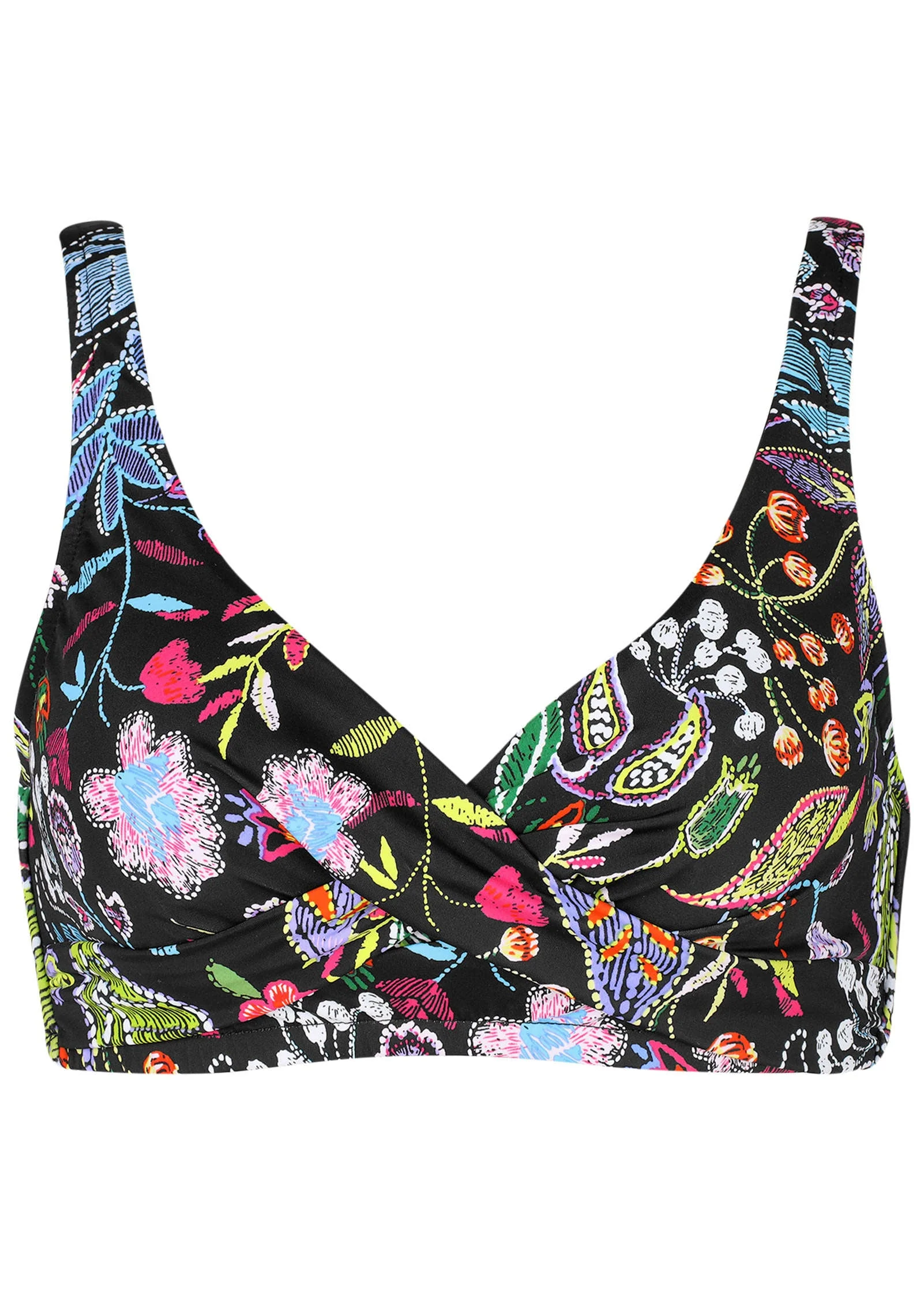 Lovely Lift Wrap Top - Midnight Elegance - Image 2