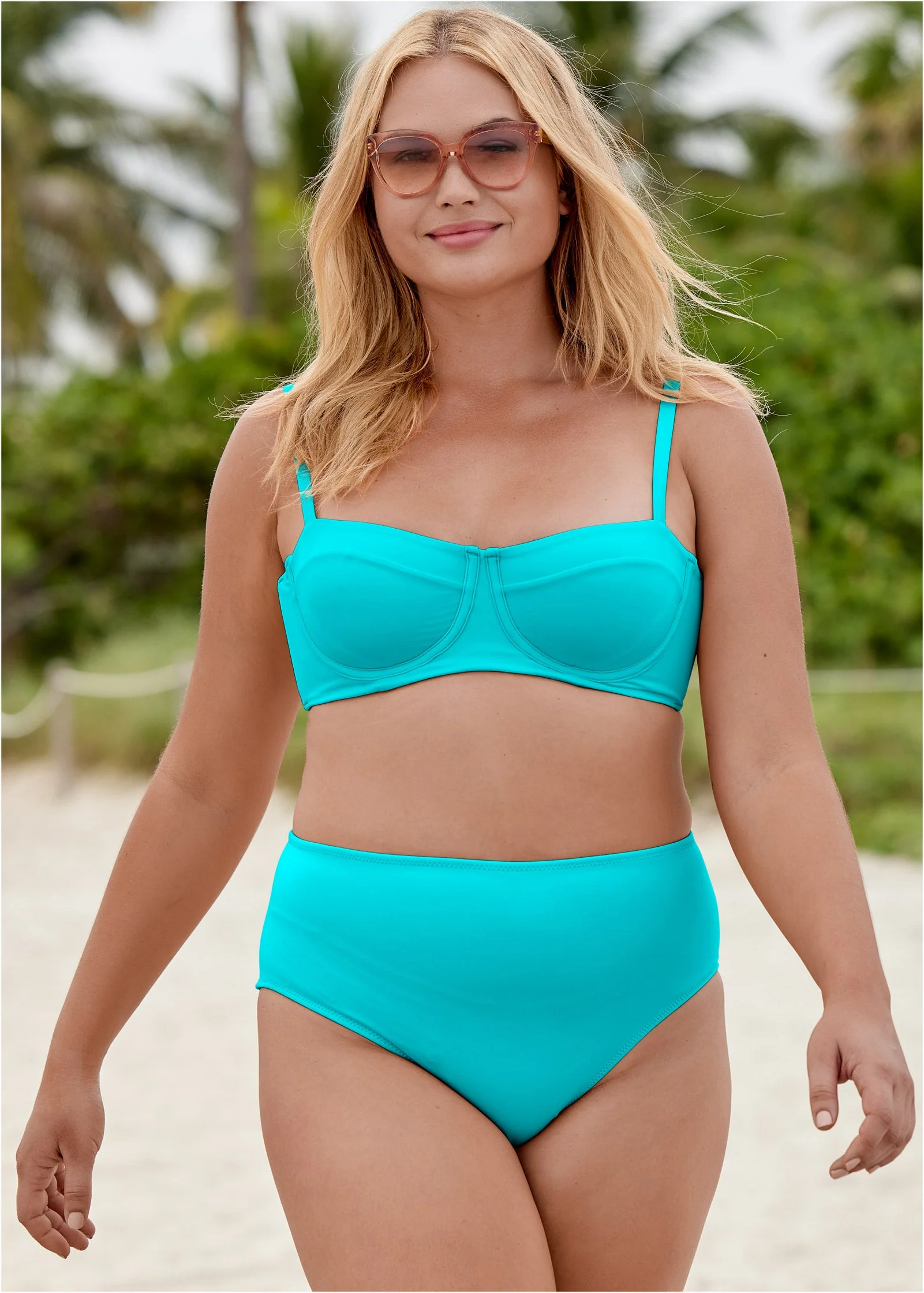 Uplift Balconette Top - Aqua Reef - Image 4