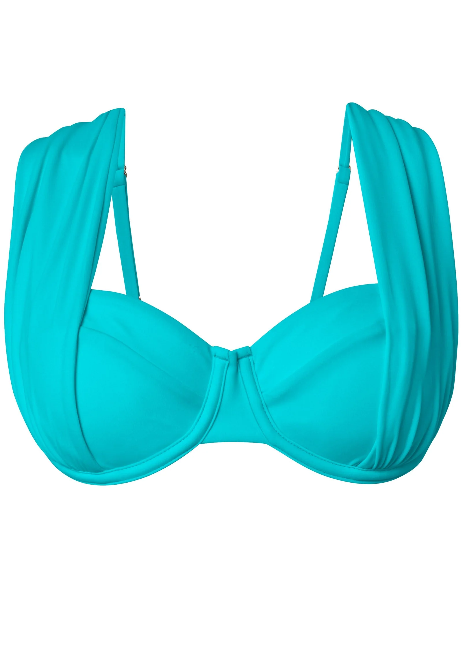 The Uplift Marilyn Top - Aqua Reef - Image 3