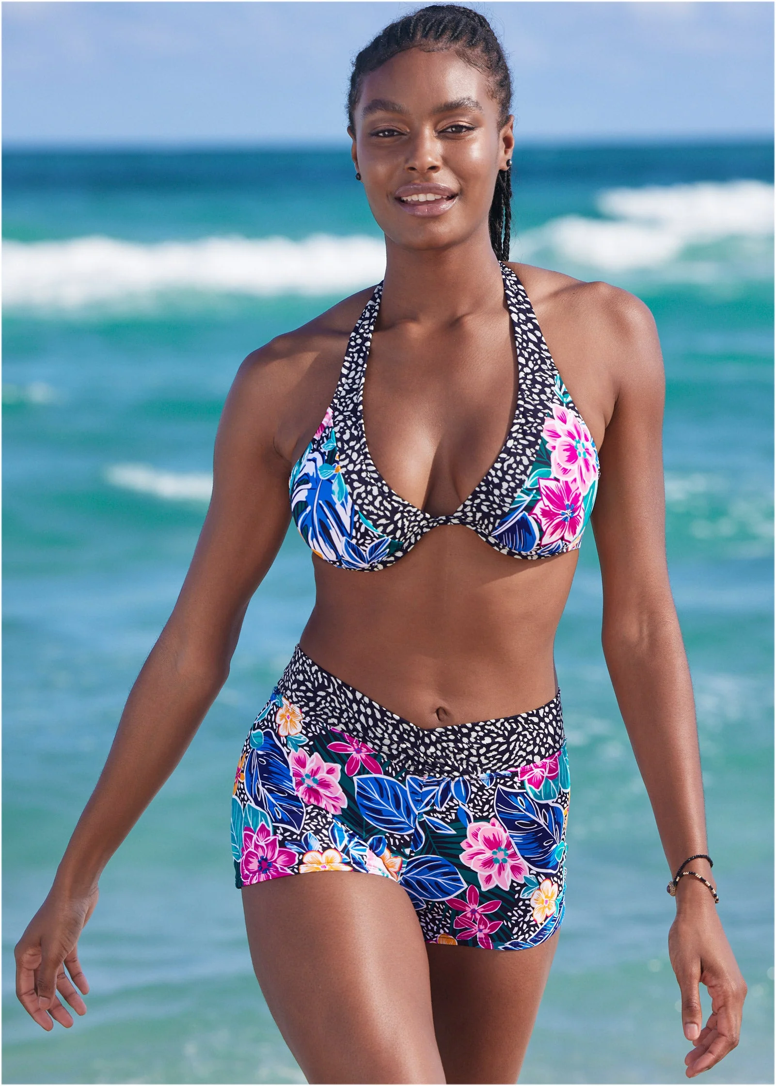 Belize Underwire Halter Top - Island Vibes