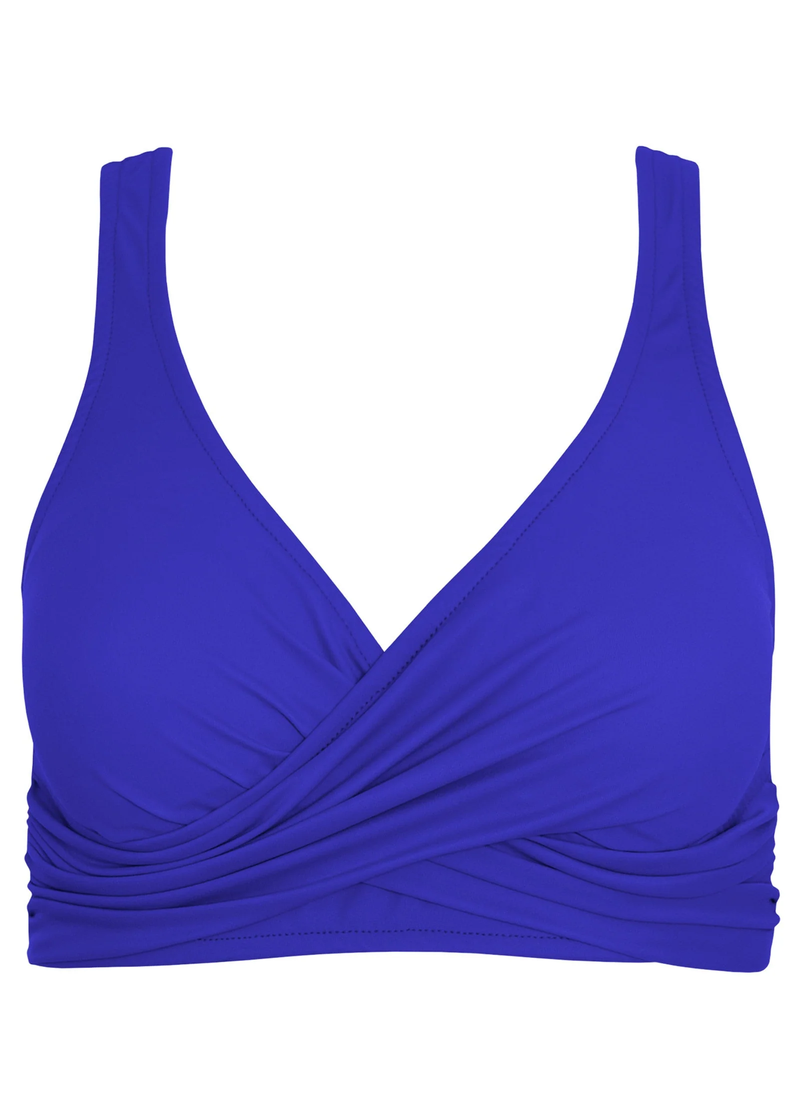 Lovely Lift Wrap Bikini Top - Cobalt Blue - Image 3