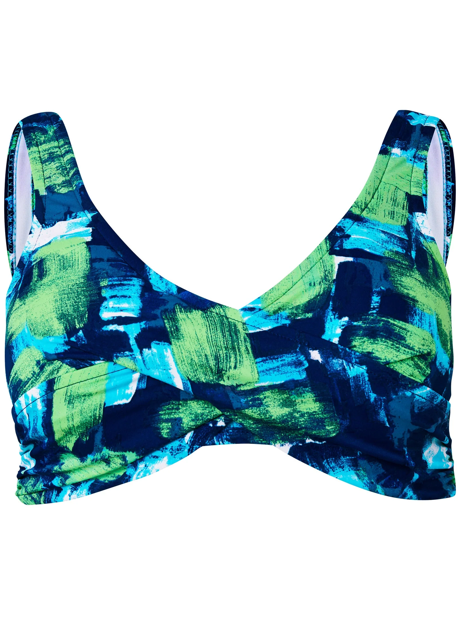 Lovely Lift Wrap Bikini Top - Paint By Numbers - Image 3