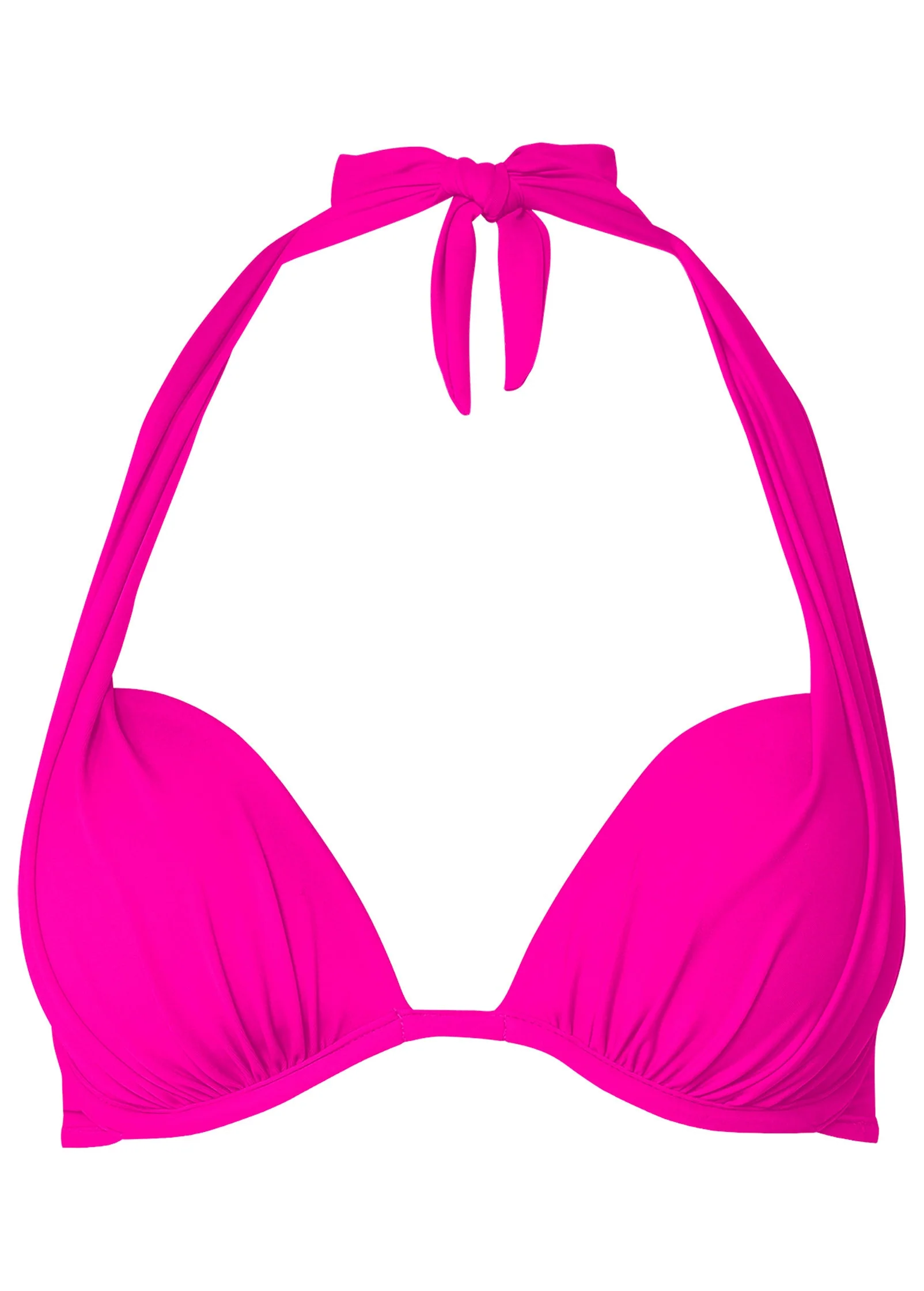Marilyn Push-Up Bikini Top - Electric Pink - Image 4