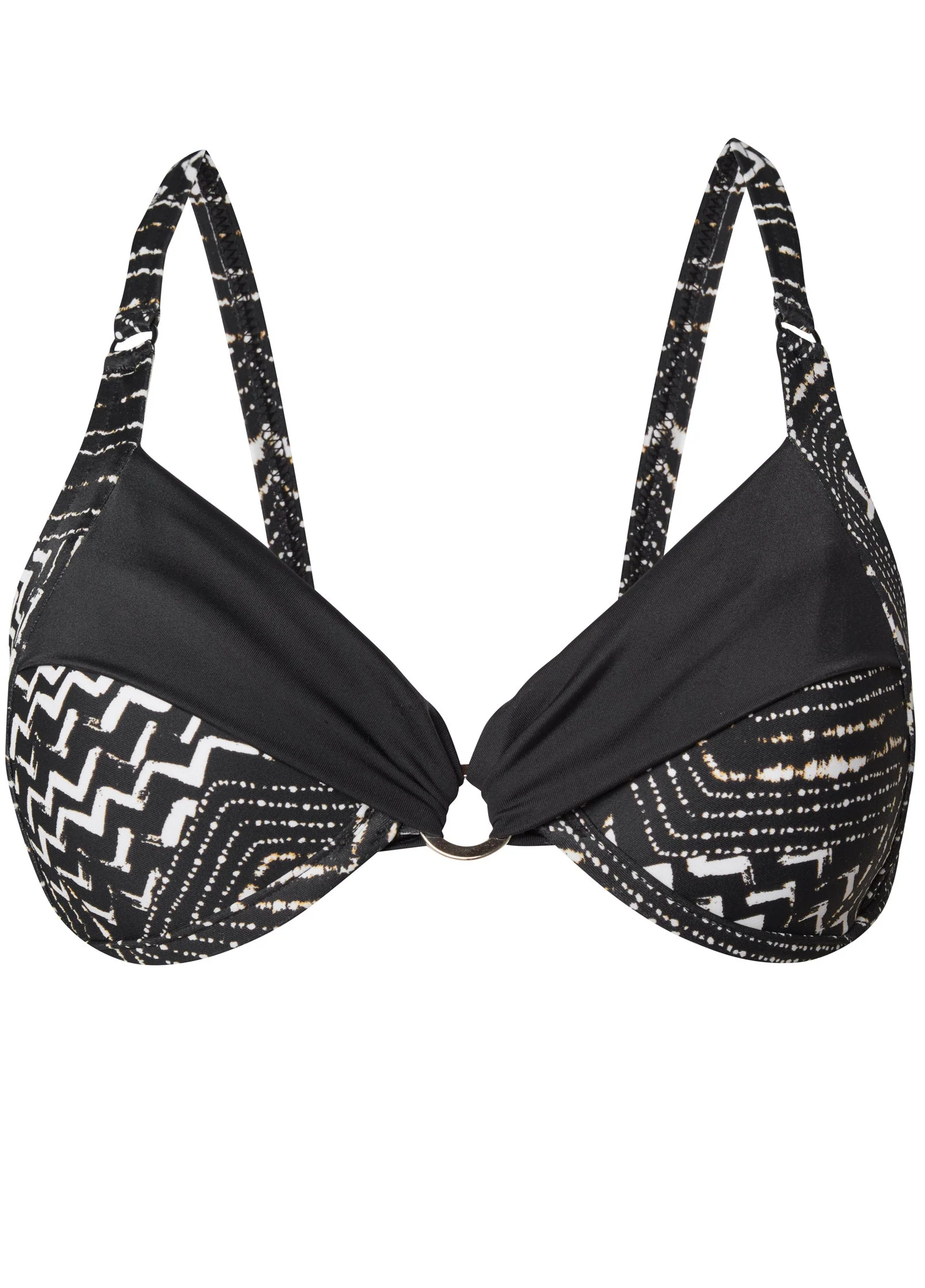 Sally Underwire Ring Top - Monochrome Moves - Image 3