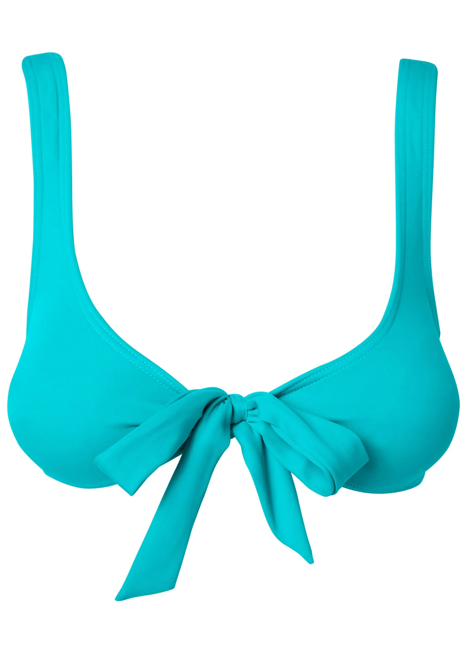 Retro Swim Bralette - Aqua Reef - Image 3