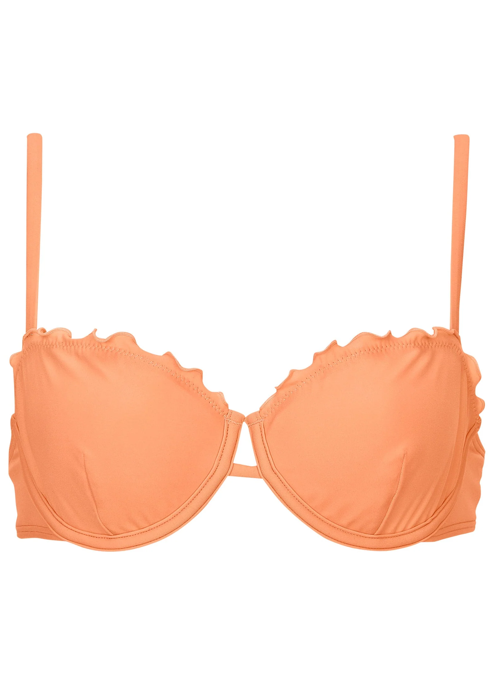 Bermuda Bikini Top - Cantaloupe - Image 3