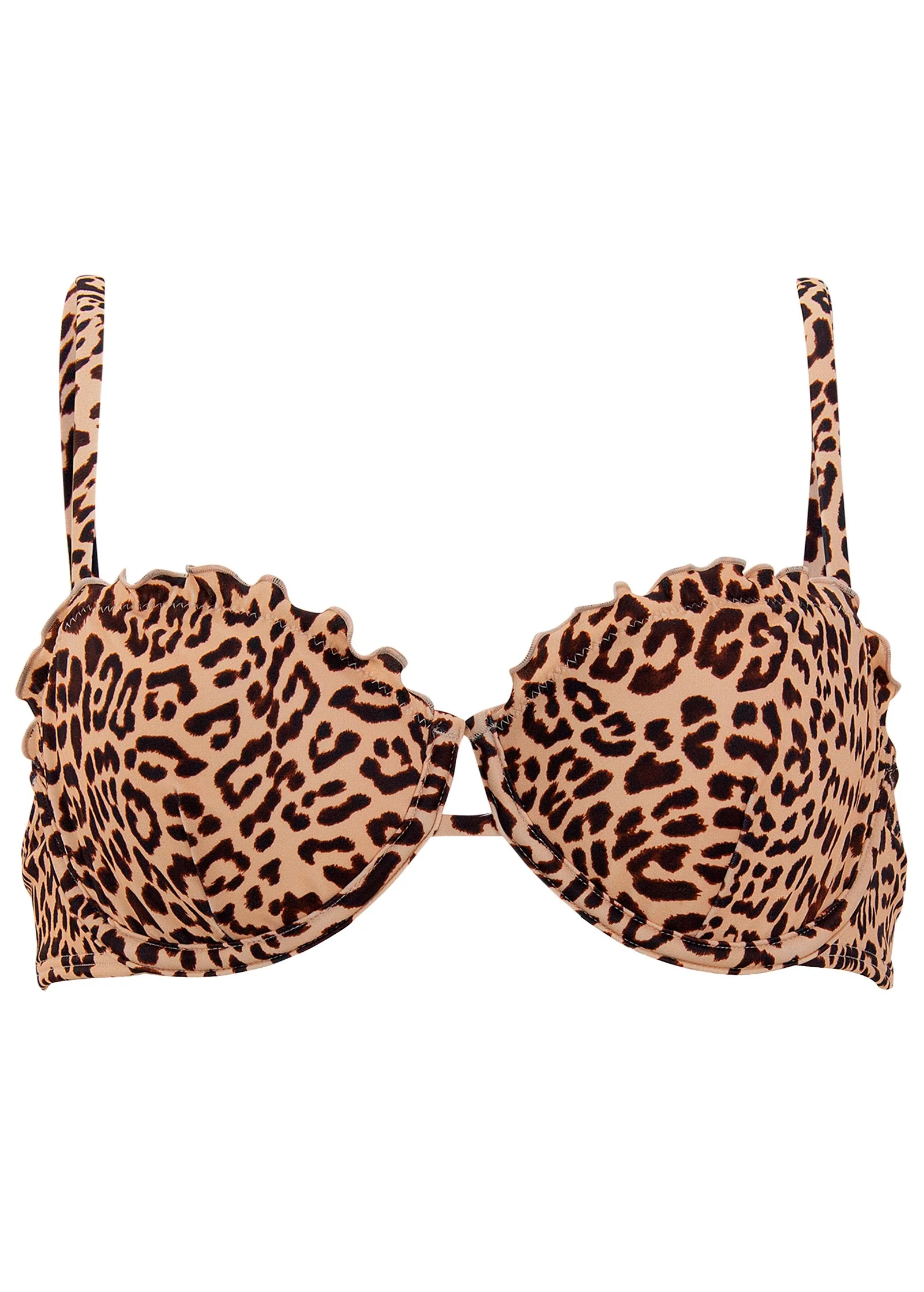 Bermuda Bikini Top - Lush Cheetah - Image 4