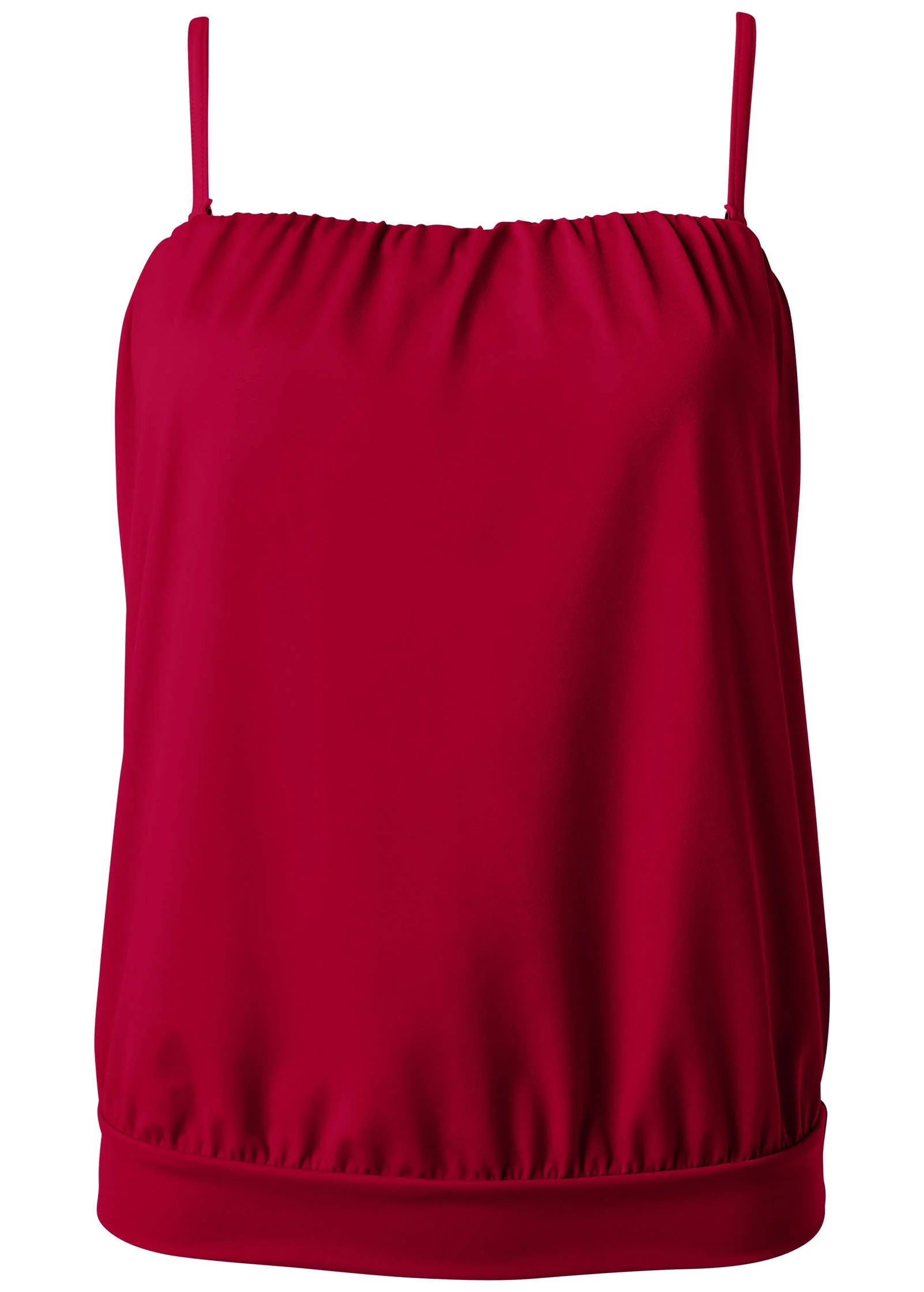 Blouson Bandeau Tankini - Red Hot - Image 4