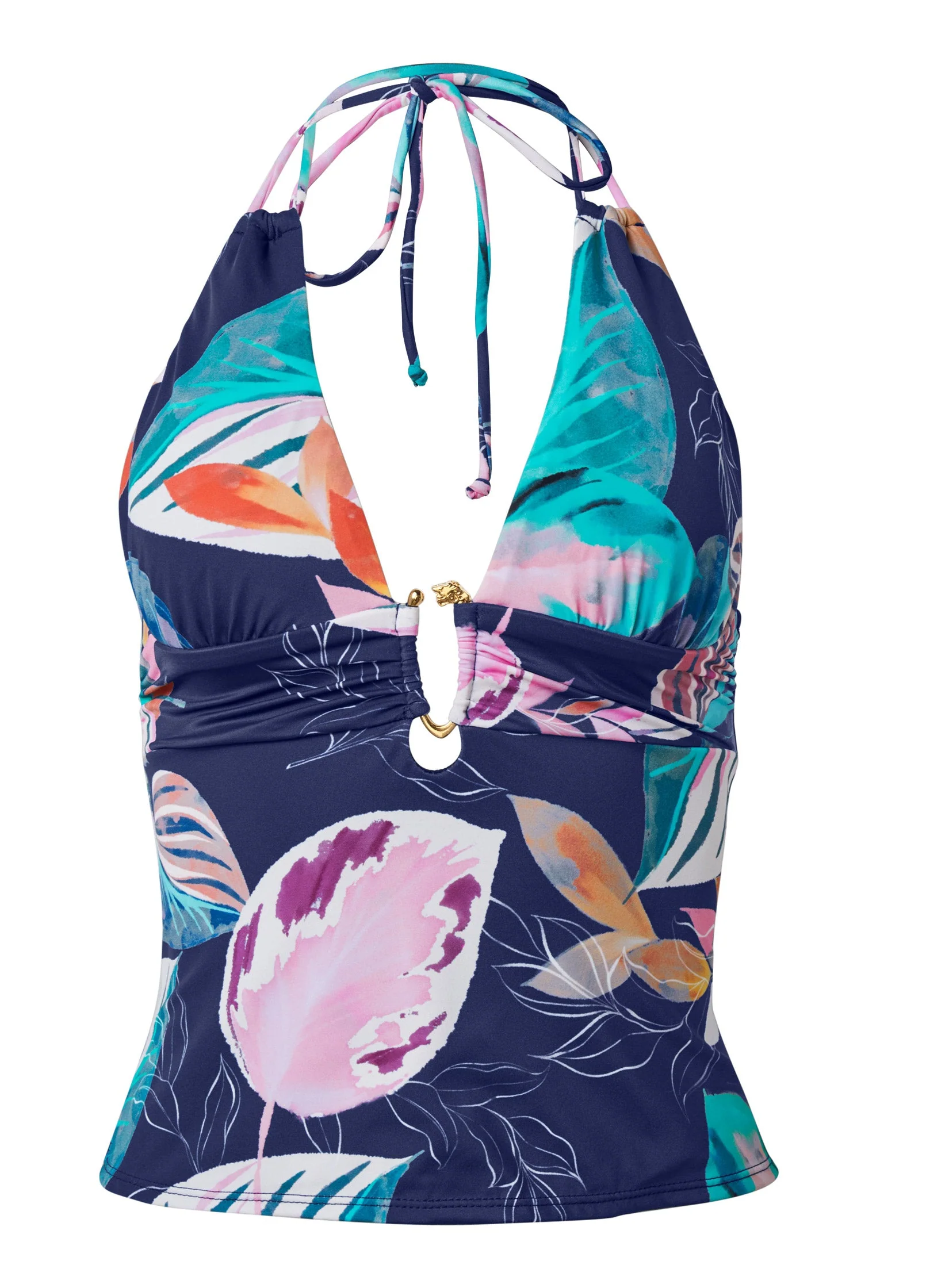 Fierce Tankini - Midnight Leaf - Image 3