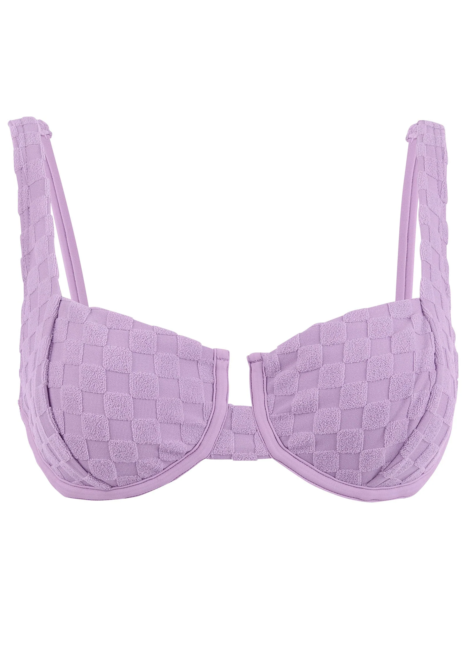 Softcheck Underwire Top - Light Purple - Image 4
