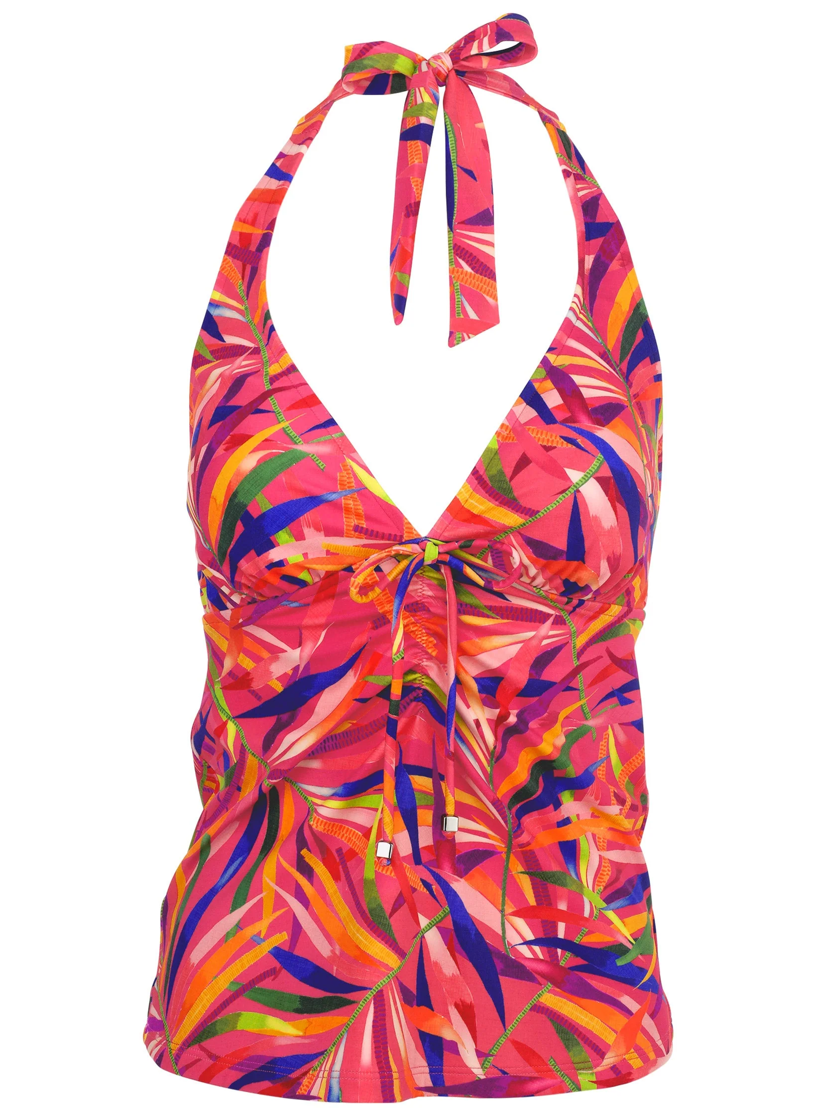 Sicily Halter Tankini - Tropical Jungle - Image 3