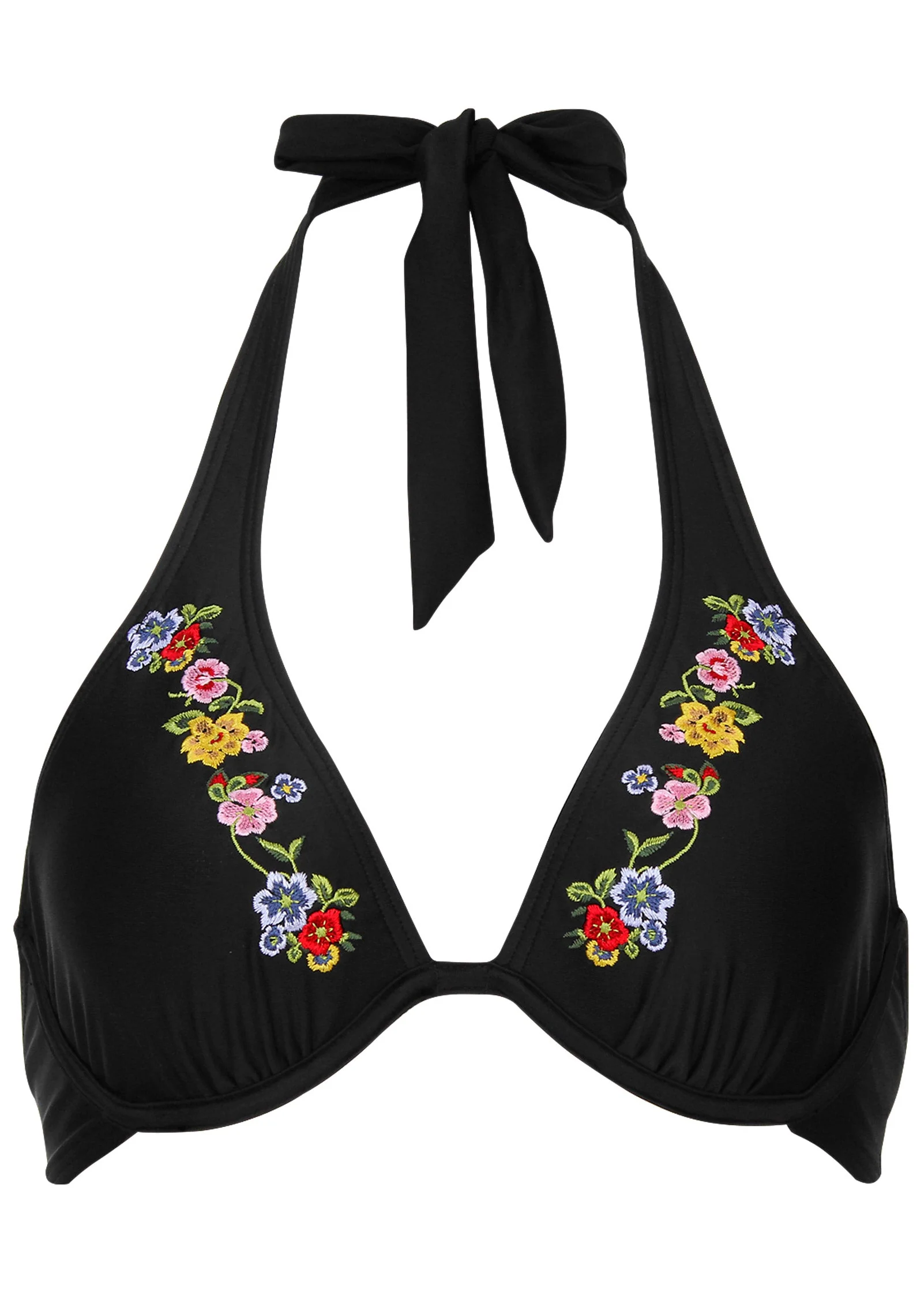 Embroidered Underwire Top - Fiesta Romance Embroidery - Image 4