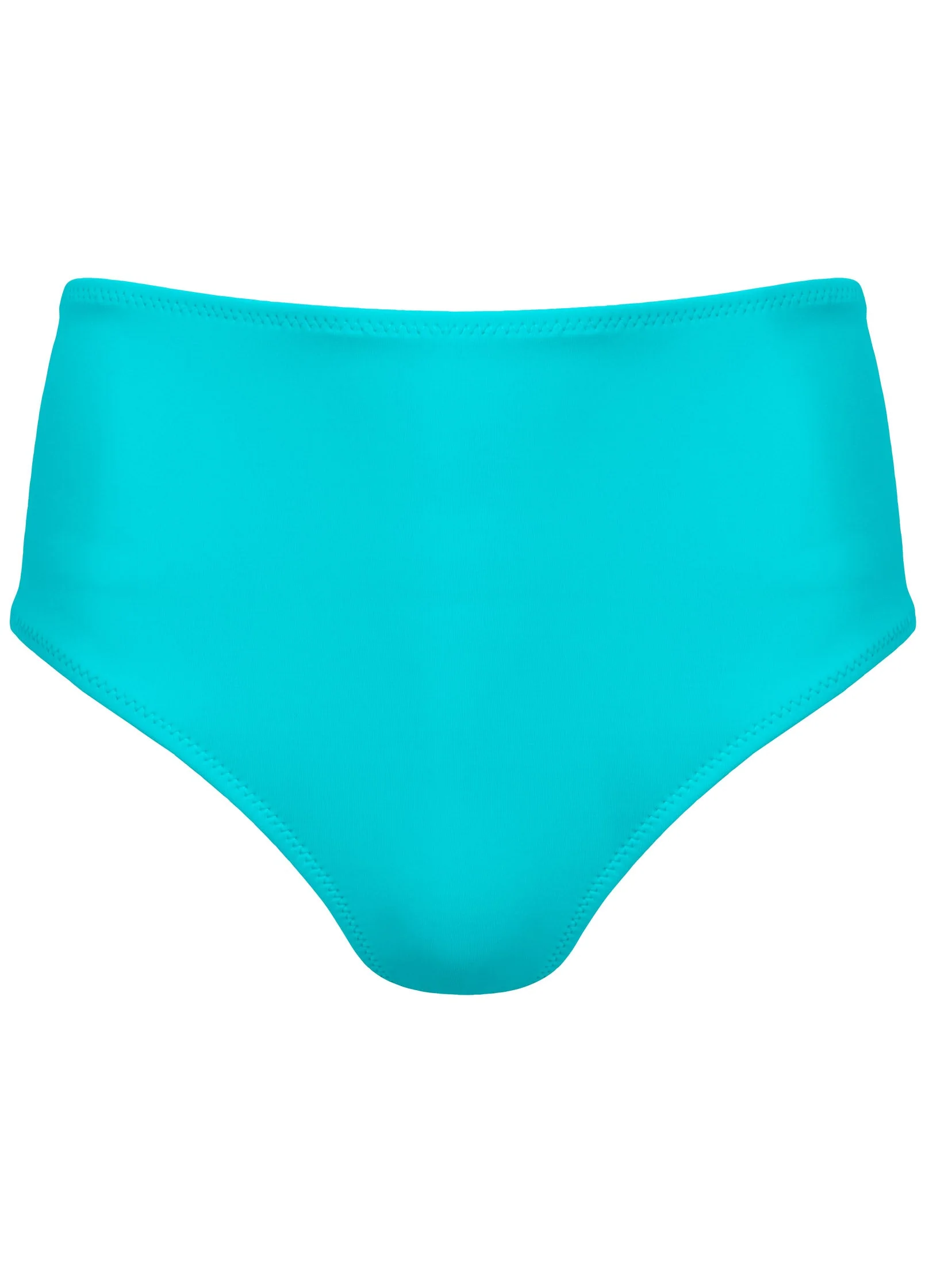 Ruffle Mid-Rise Bottom - Aqua Reef - Image 3