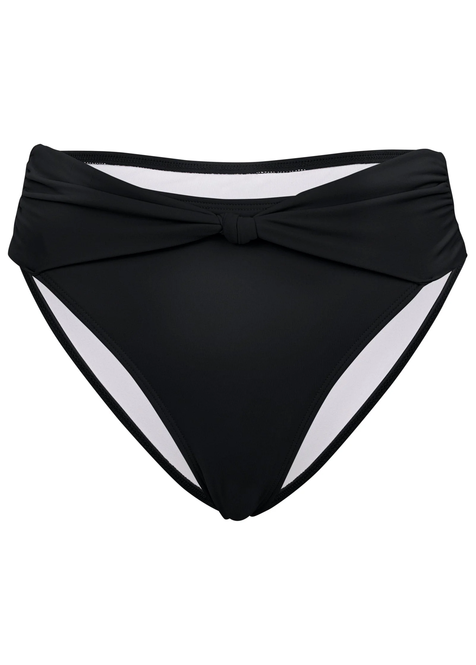 Knot Detail Bikini Bottom - Black Beauty - Image 4