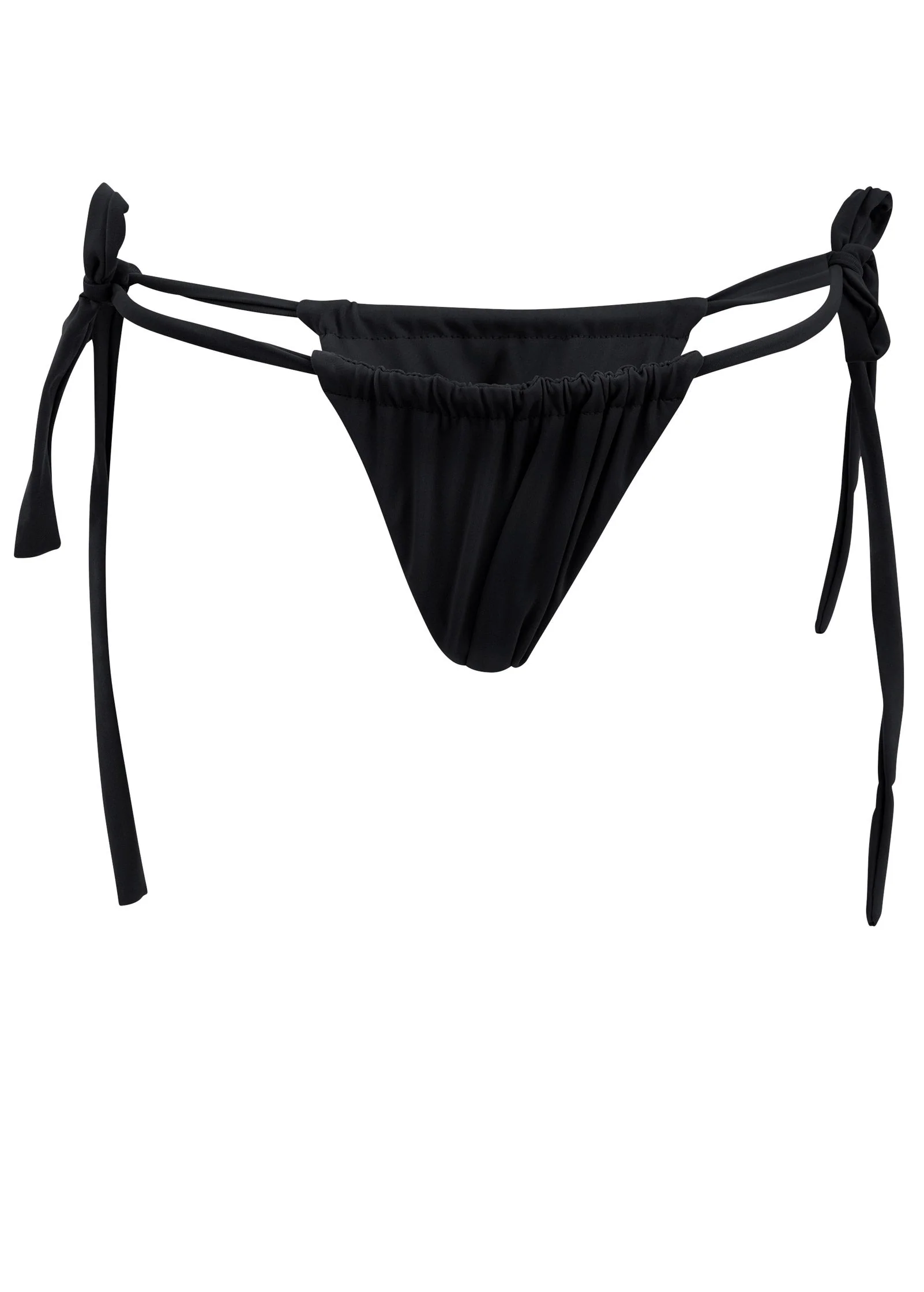Rio String Bikini Bottom - Black Beauty - Image 3