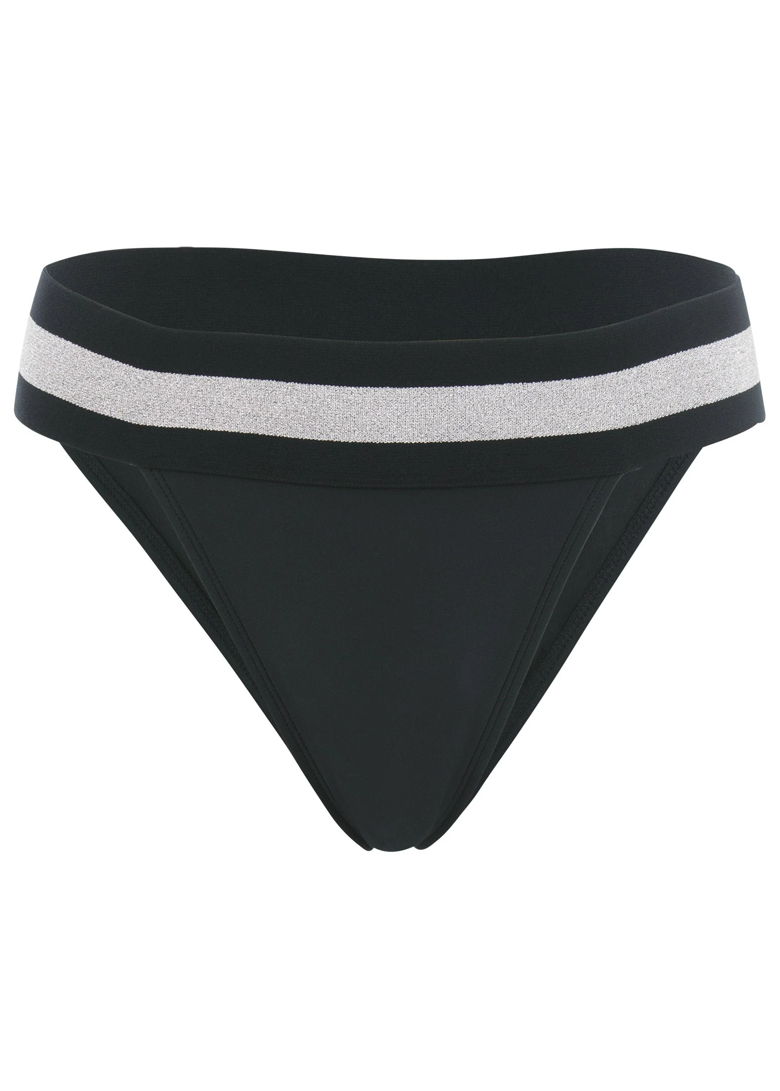 Mid-Rise Elastic Bottom - Black Beauty - Image 3