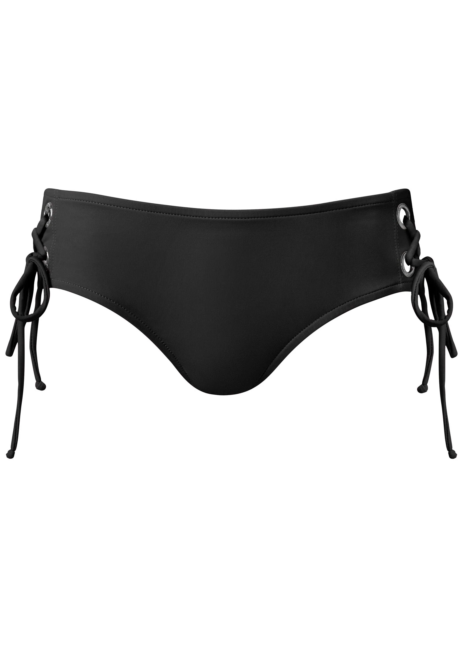 Grommet Mid-Rise Bottom - Black Beauty - Image 3