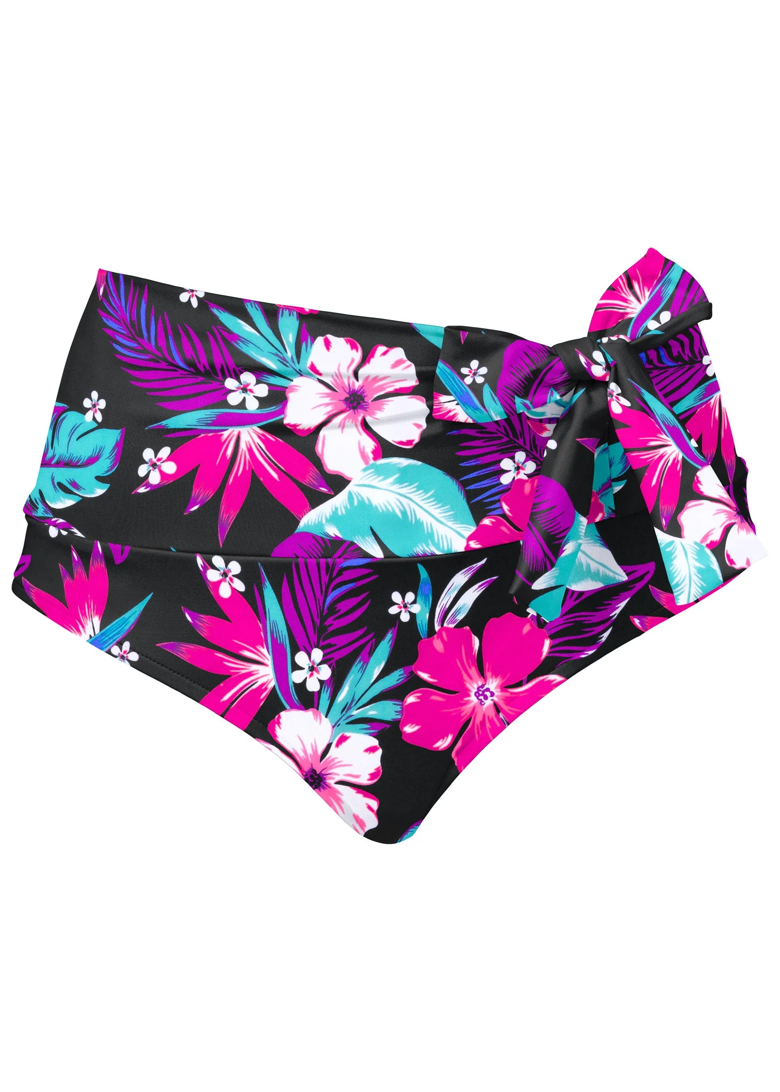 Leila High-Waist Bottom - Neon Tropical - Image 6