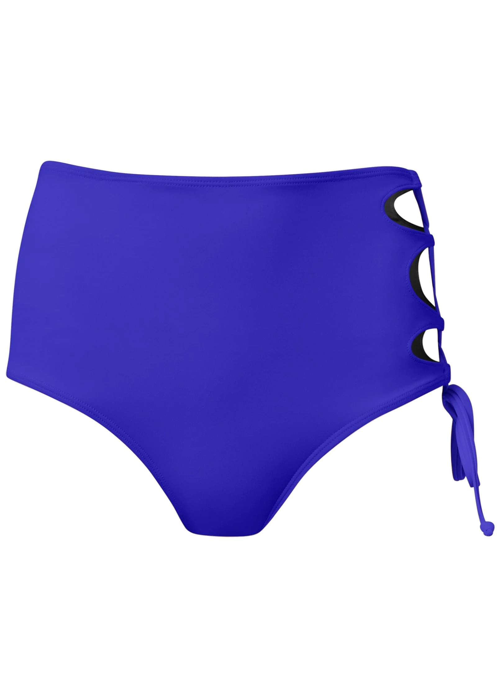 Lace-Up Strappy Bottom - Cobalt Blue - Image 5