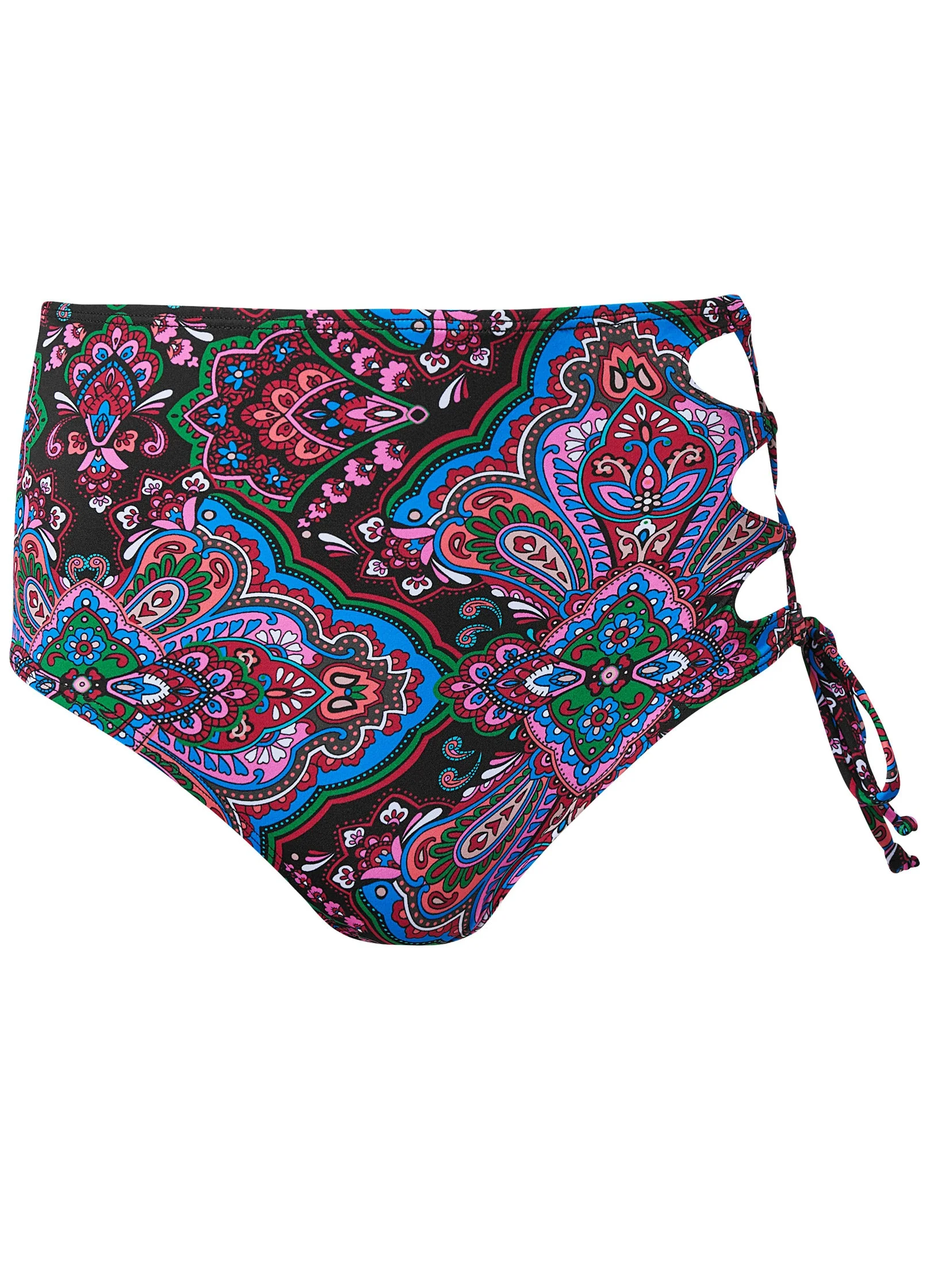 Lace-Up Strappy Bottom - Royal Medallion - Image 5