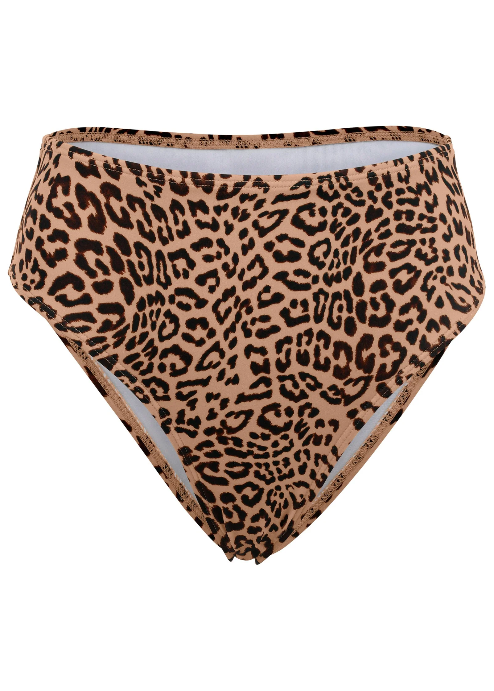 Tahiti Midi Bikini Bottom - Lush Cheetah - Image 3
