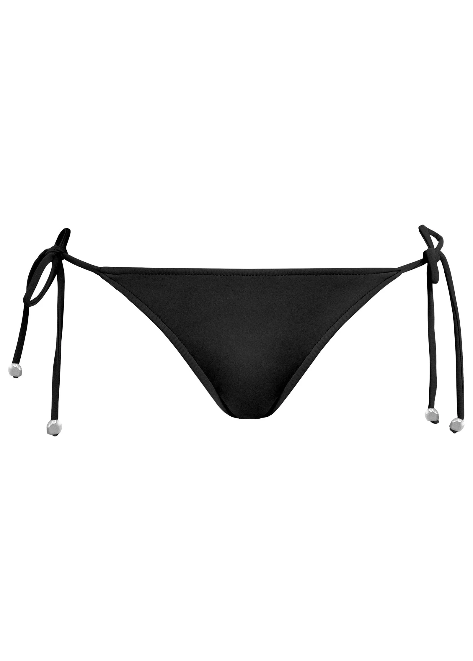 Miami Tie Side Moderate Bottom  - Black Beauty - Image 4