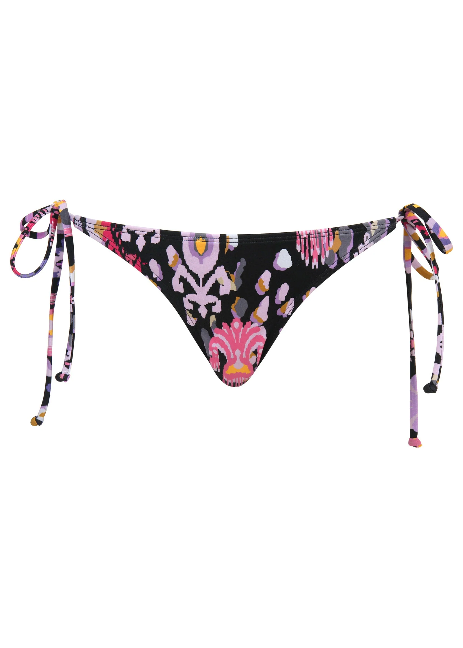 Miami Tie Side Moderate Bottom - Desert Ikat Black - Image 3