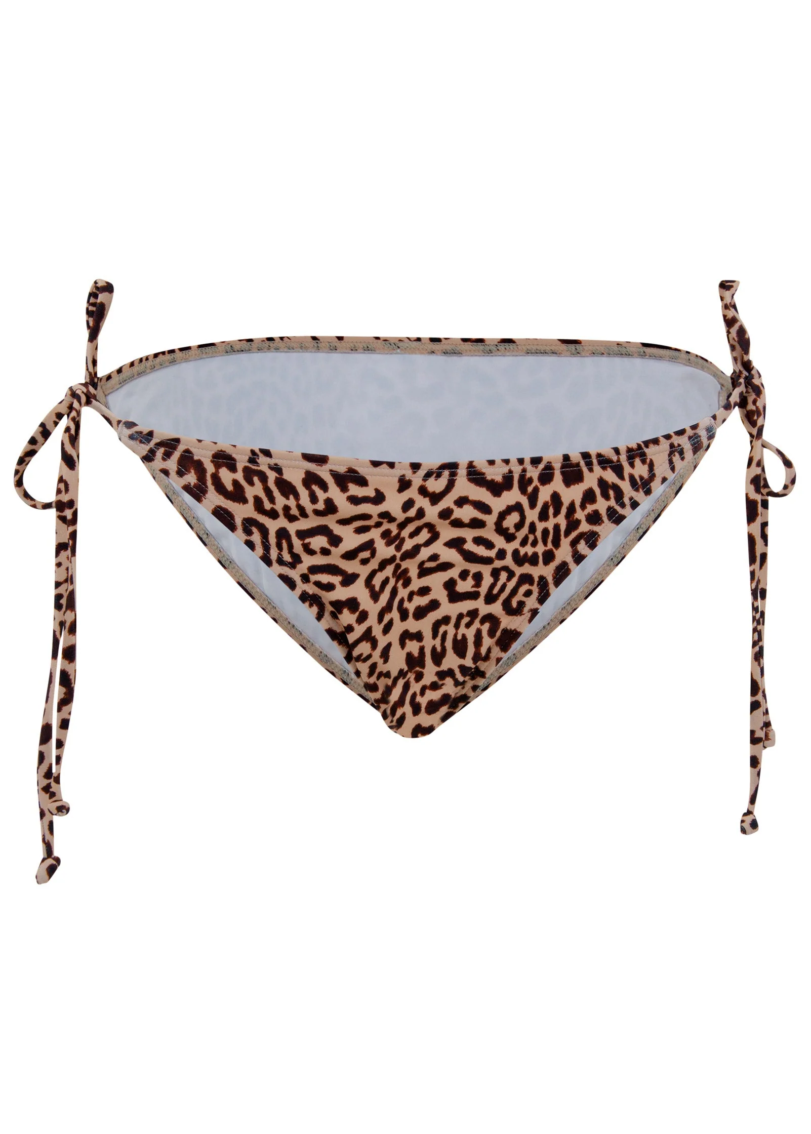 Miami Tie Side Moderate Bottom  - Lush Cheetah - Image 4