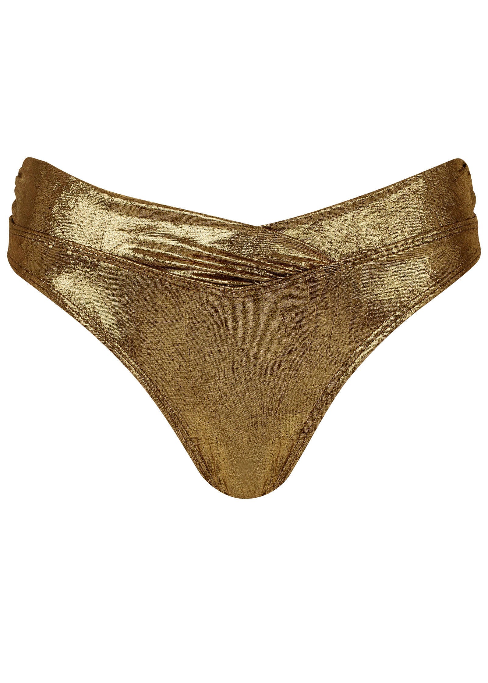 Shine Havana Bikini Bottom - Mahogany Shine - Image 4