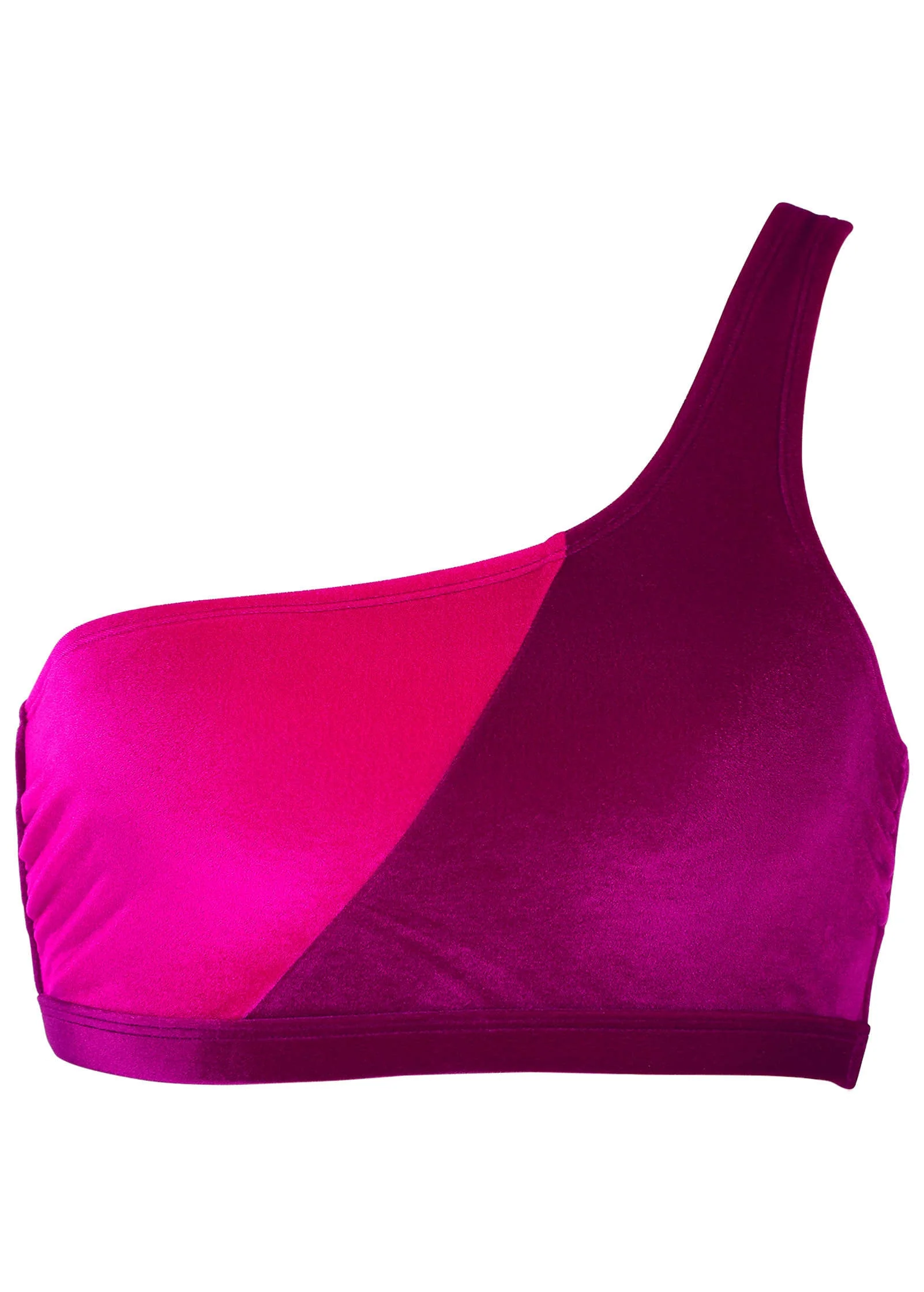 Velvet Bikini Top  - Pink Crush - Image 4