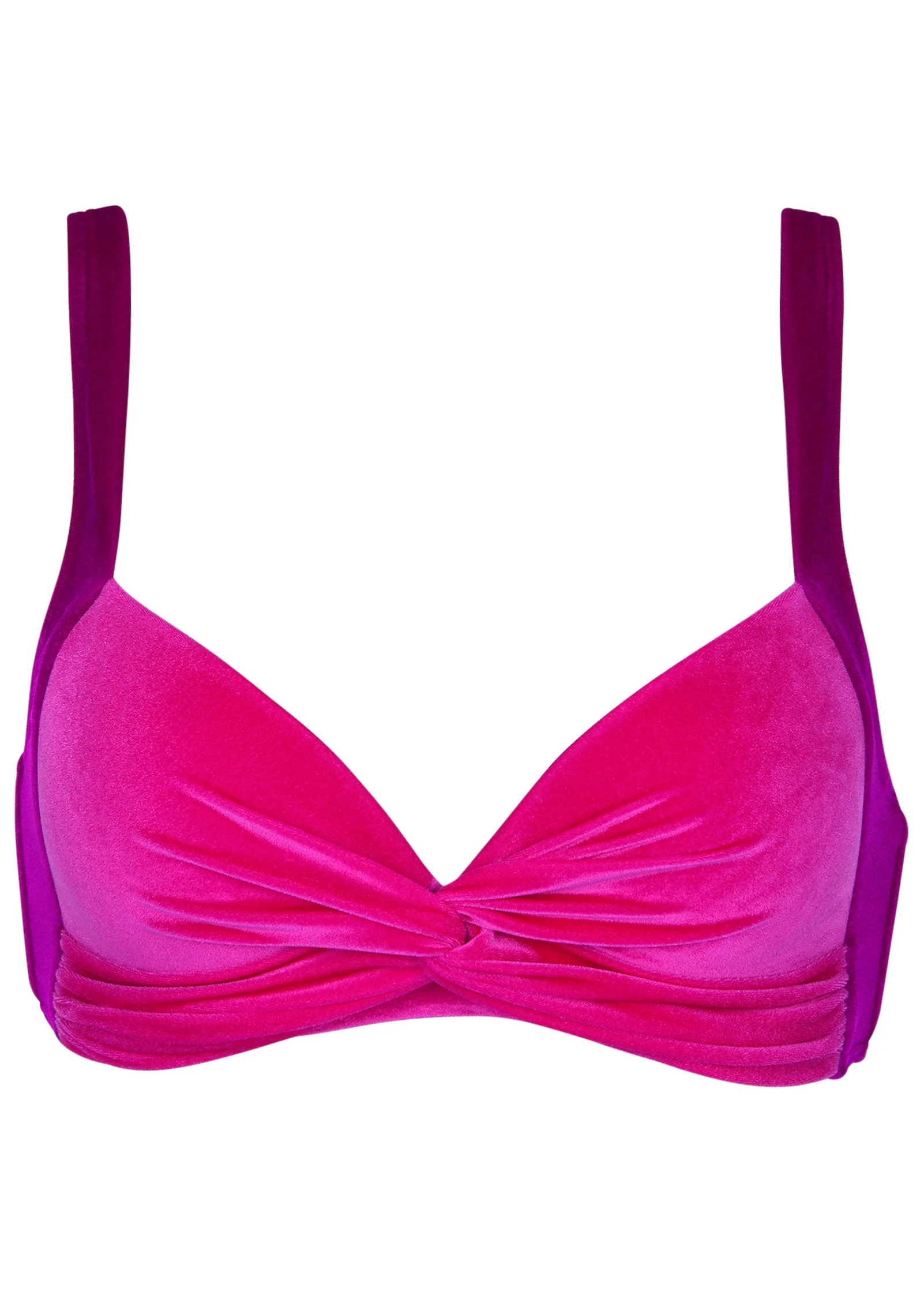 Velvet St Lucia Twist Front Top - Pink Crush - Image 4