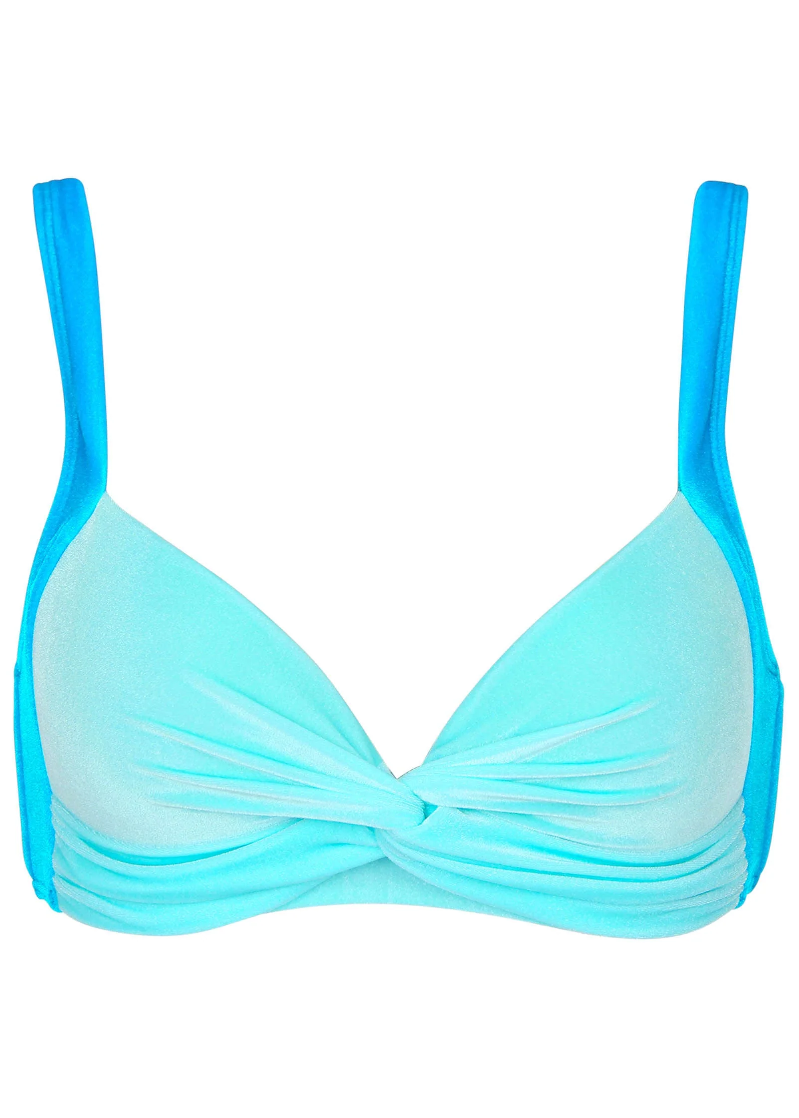 Velvet St Lucia Twist Front Top - Seascape - Image 3