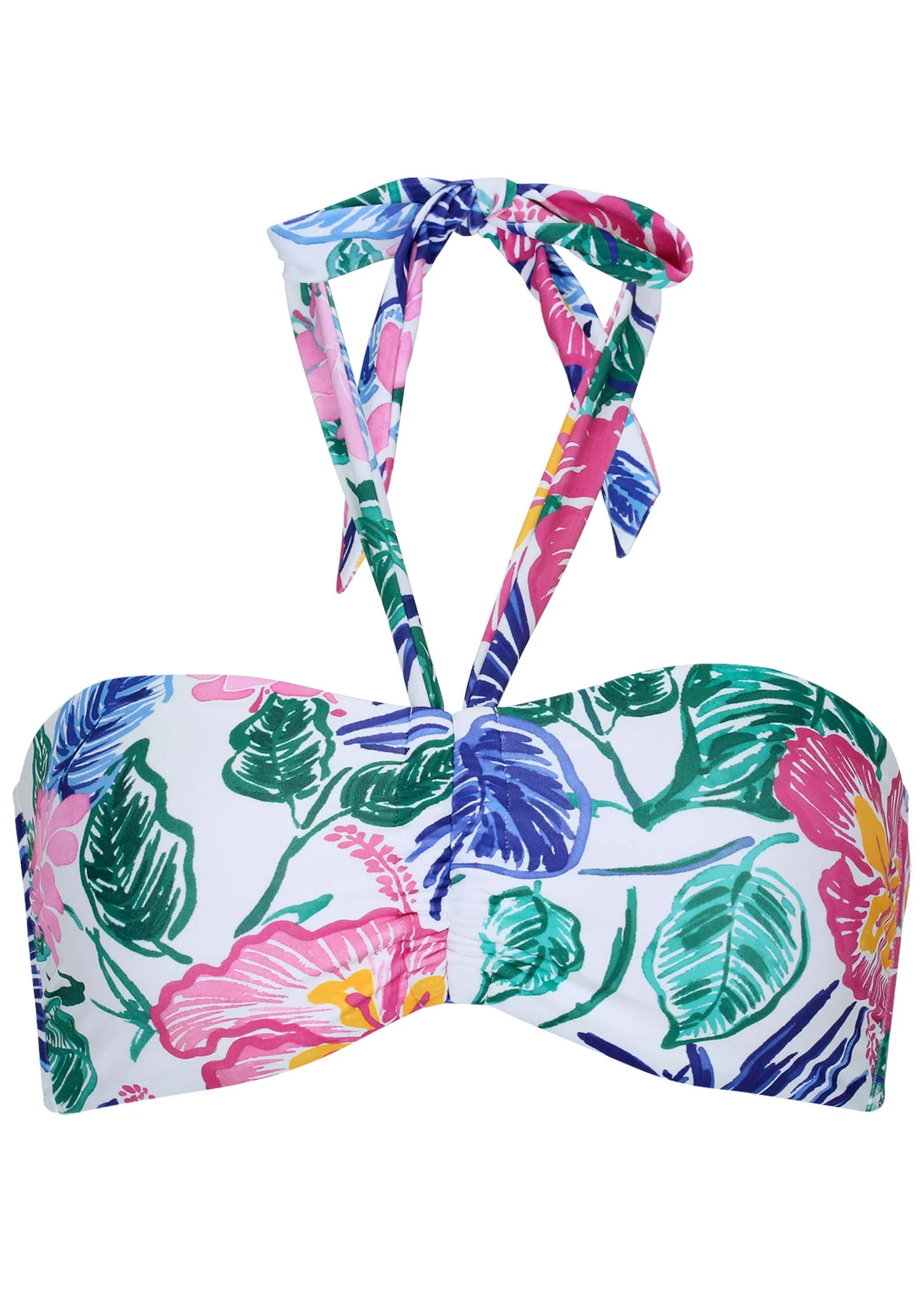 Halter Bikini Top - Botanical Garden - Image 3