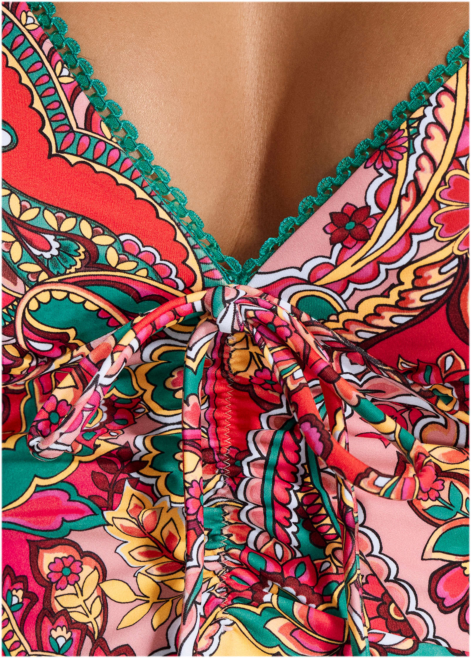 Sicily Halter Tankini - Indian Parade - Image 3