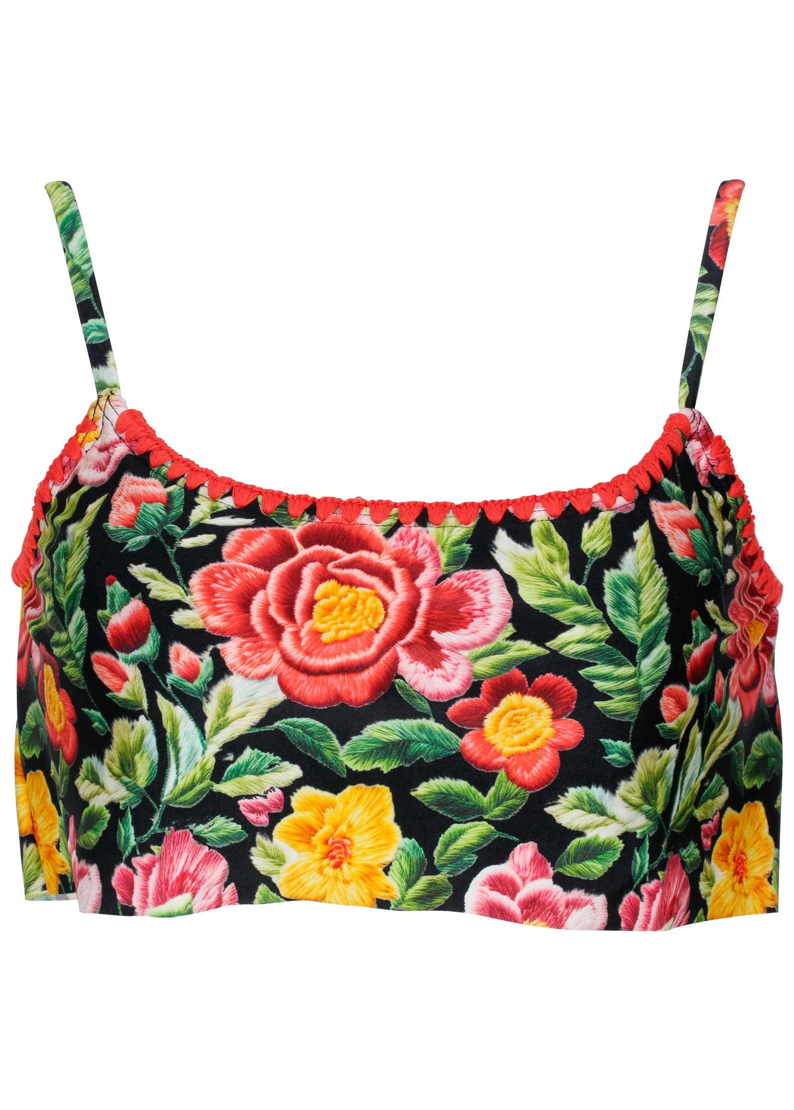 Cabana Beach Bikini Top - Havana Garden - Image 4