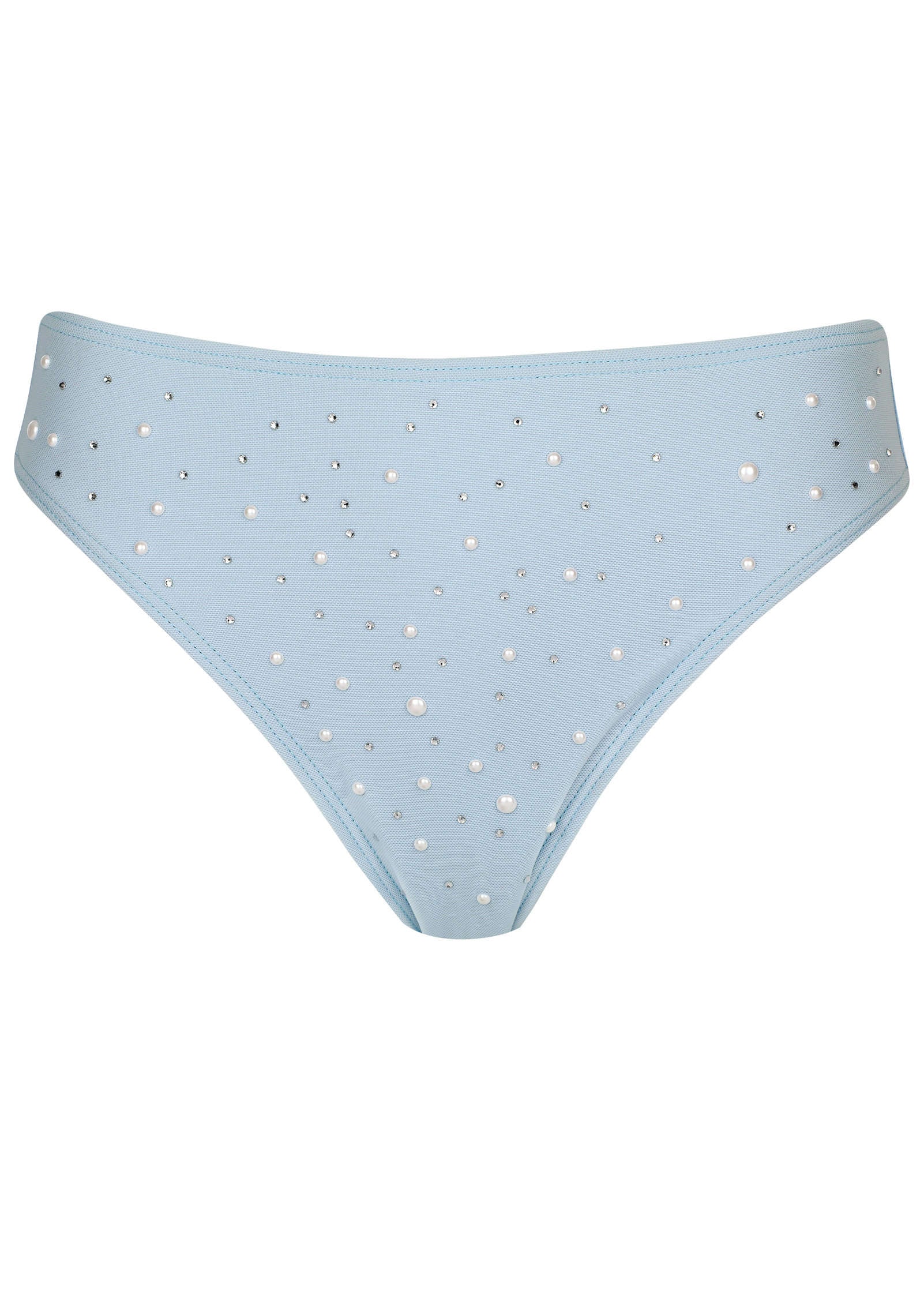 Embellished Fiji Moderate Bottom - Light Blue - Image 3