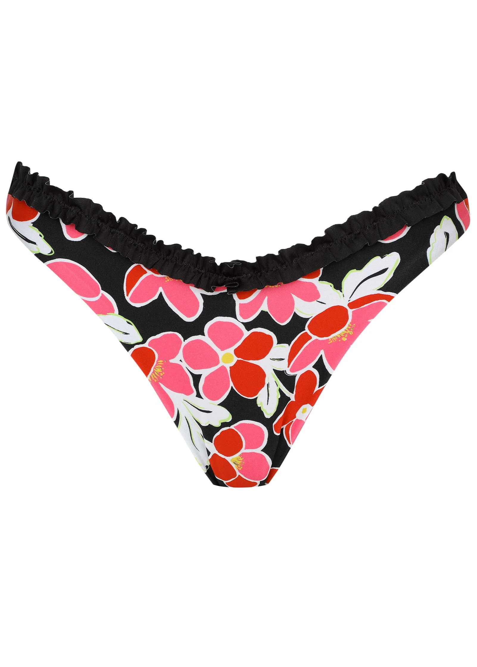Ruffle Midi Bottom - Cartoon Poppy - Image 3