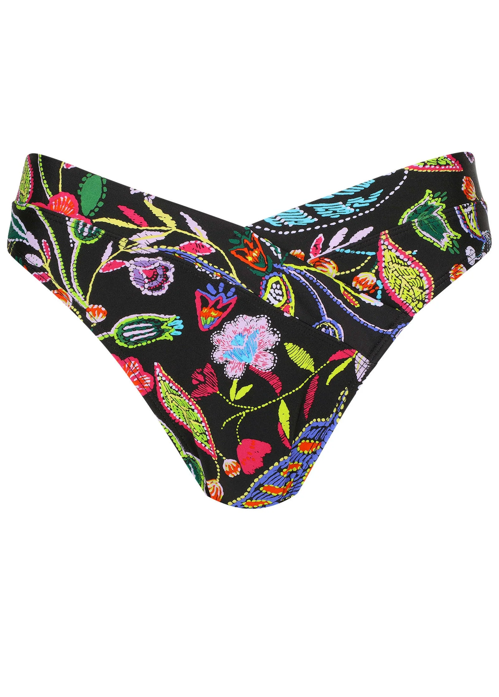 Havana Midi Bikini Bottom - Midnight Elegance - Image 3