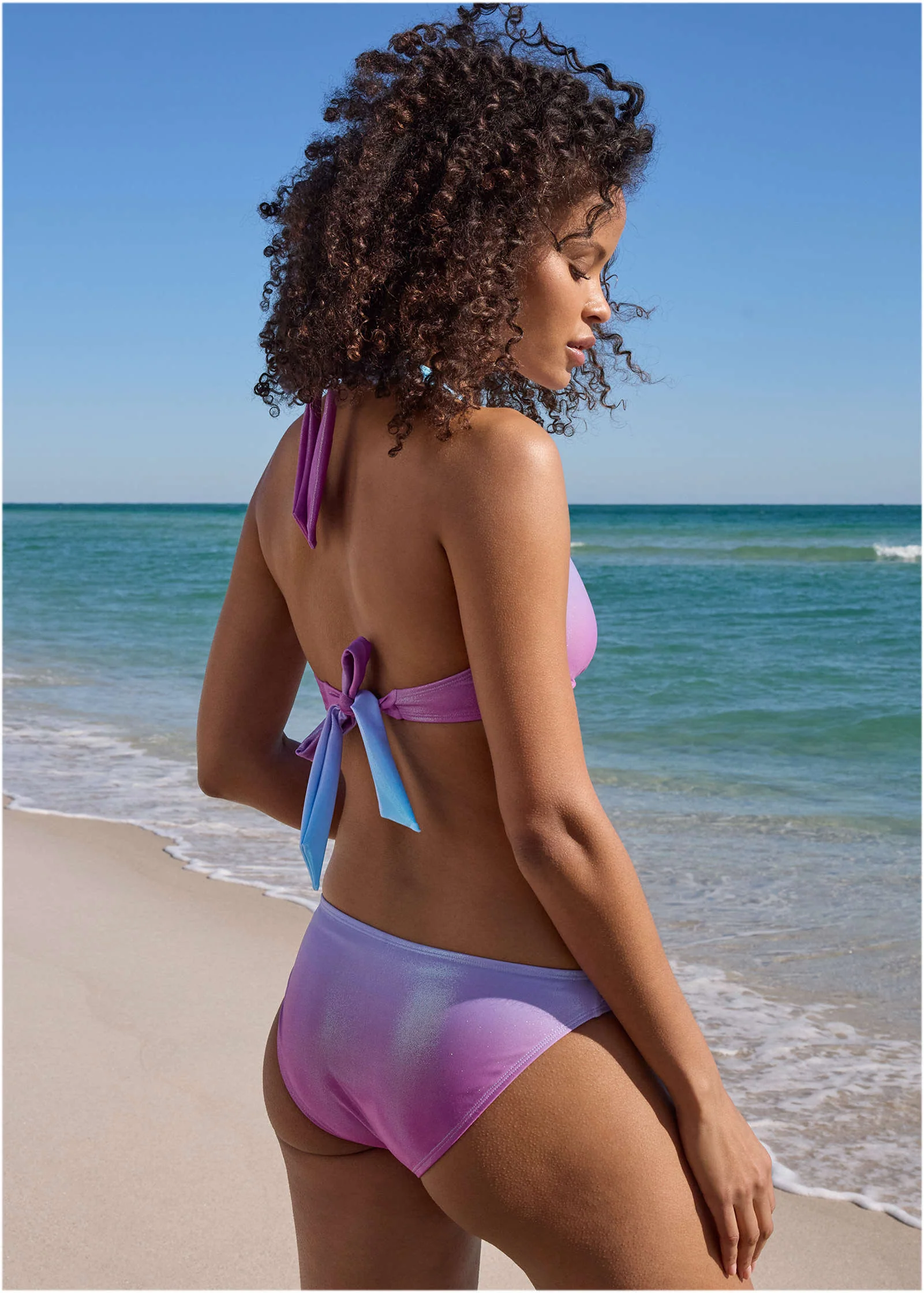 Shine Bali Moderate Bottom - Shimmering Ocean Ombre - Image 2