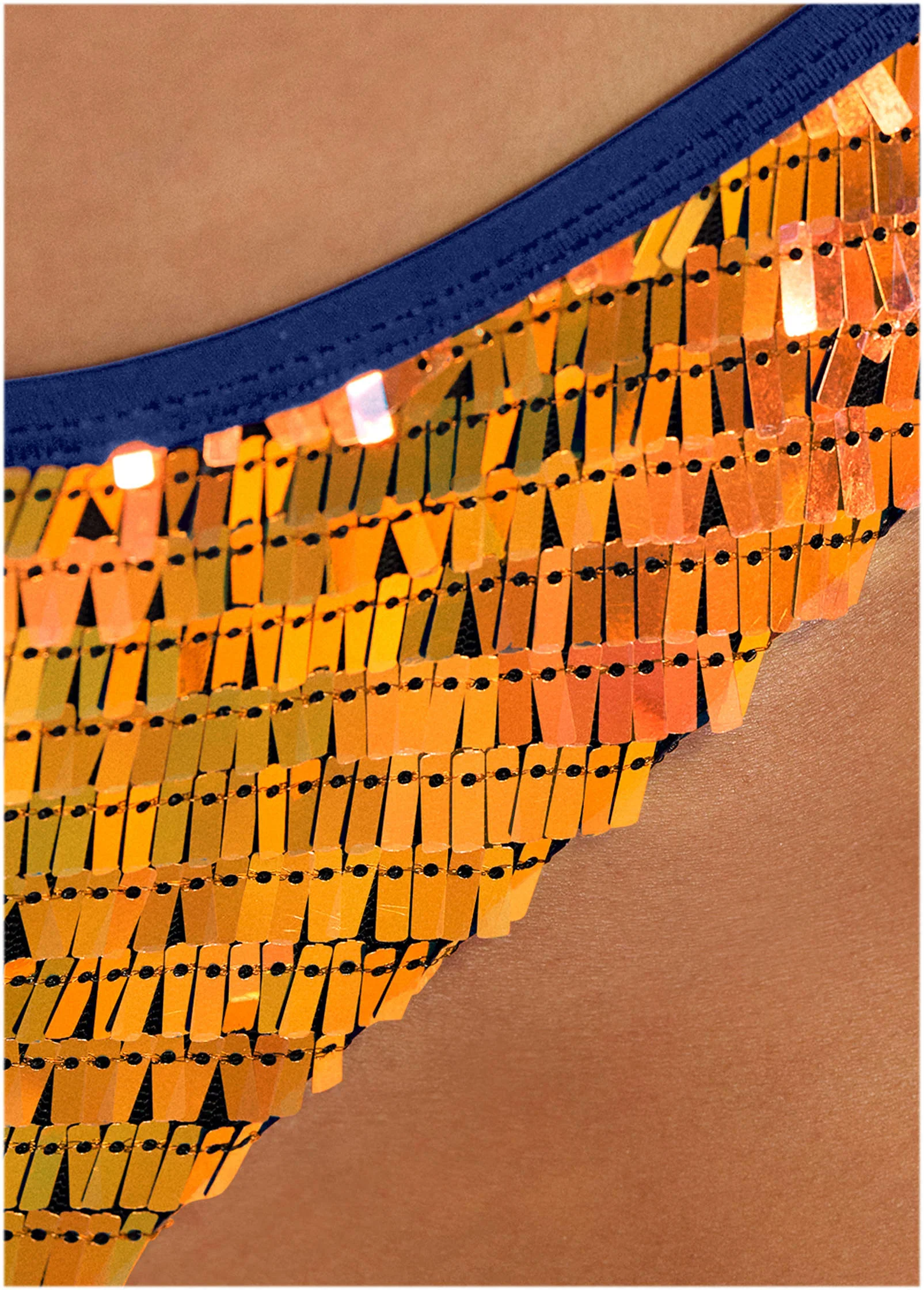 Getaway Glitz Malibu Cheeky Bottom - Sea Green Multi - Image 3