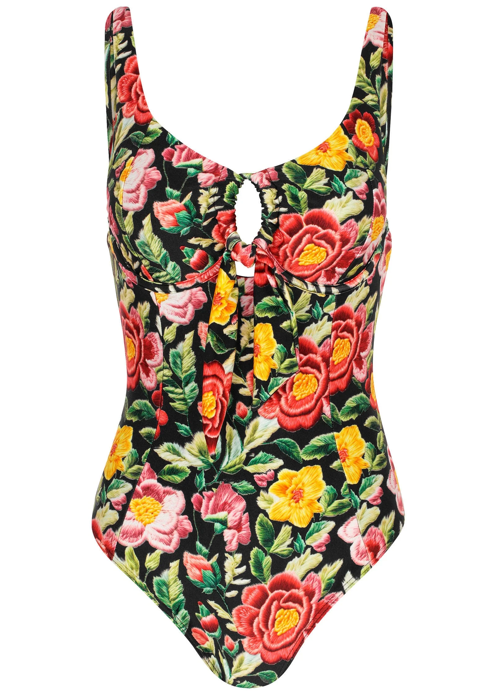 Floral Underwire Swimsuit - Havana Garden - Image 4